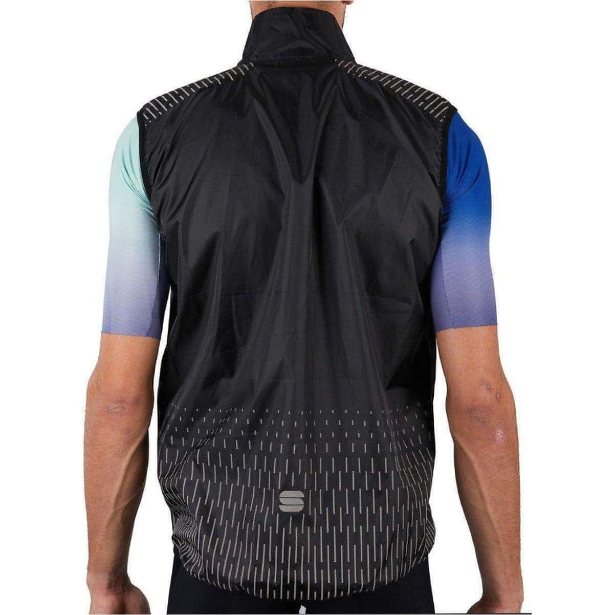 Sportful Reflex Mens Cycling Gilet - Black - Image 2
