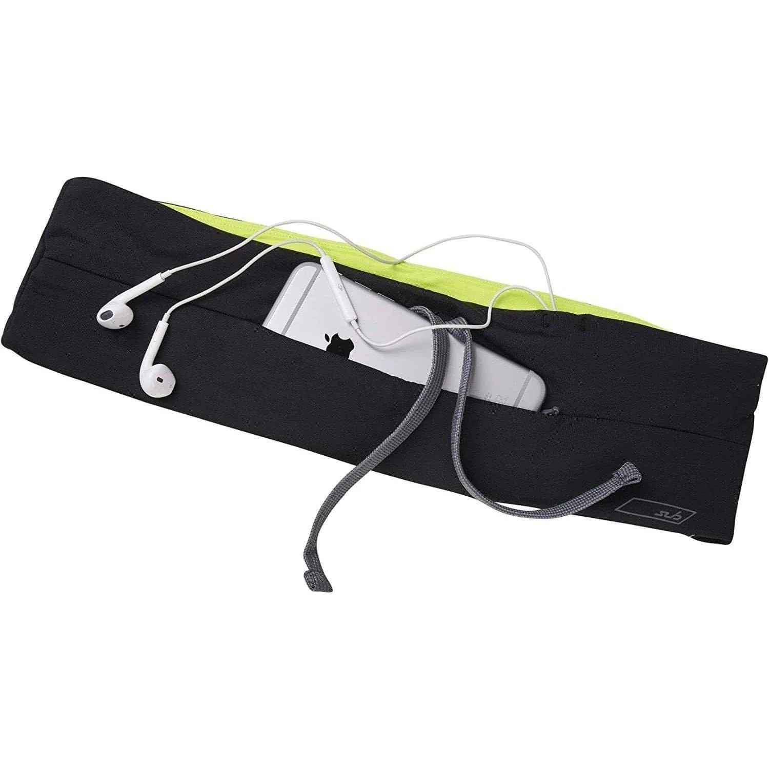 Sub Sports Core Waist Running Belt - Black/Flo - Image 4