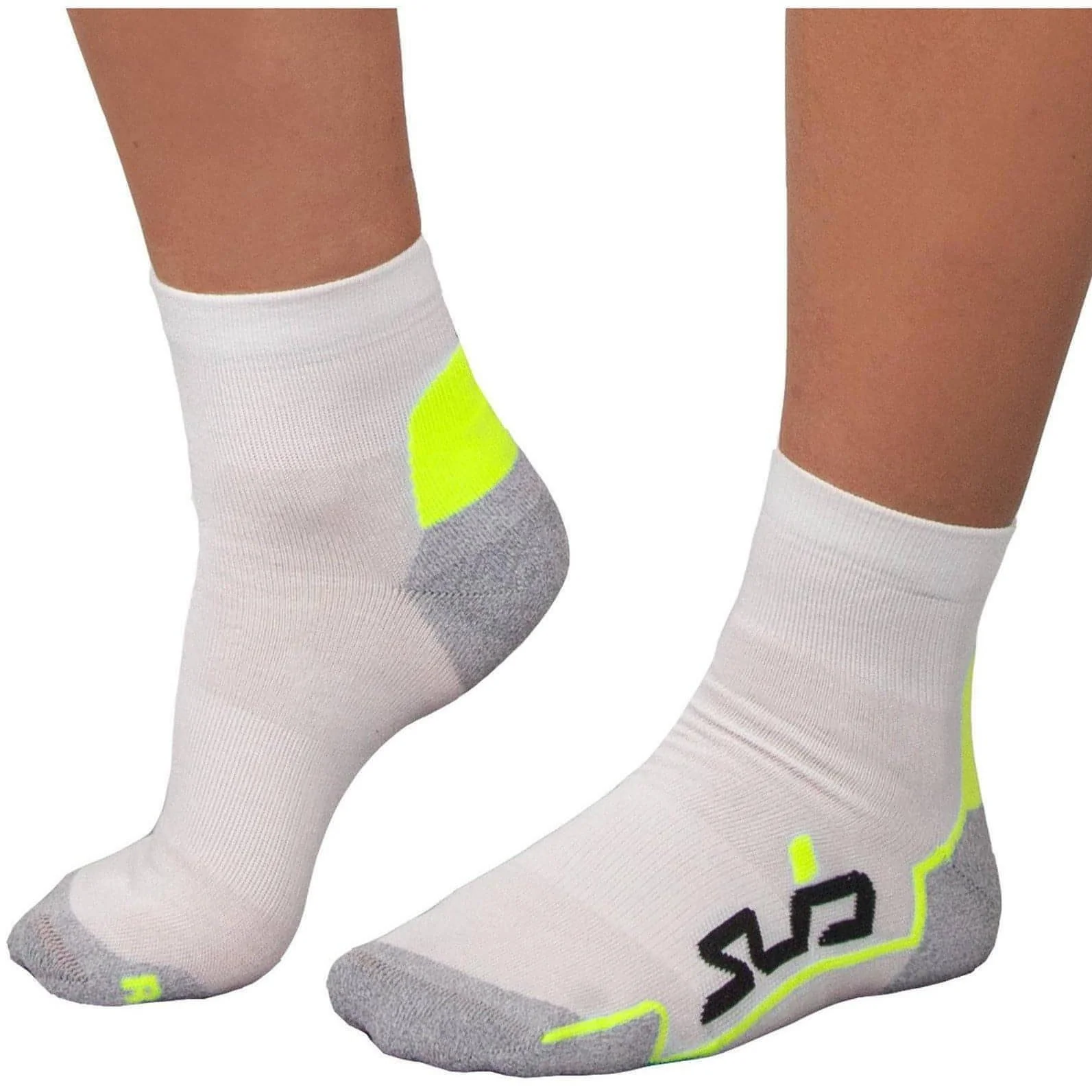 Sub Sports Dual All Season (3 Pack) Running Socks - White - Image 6