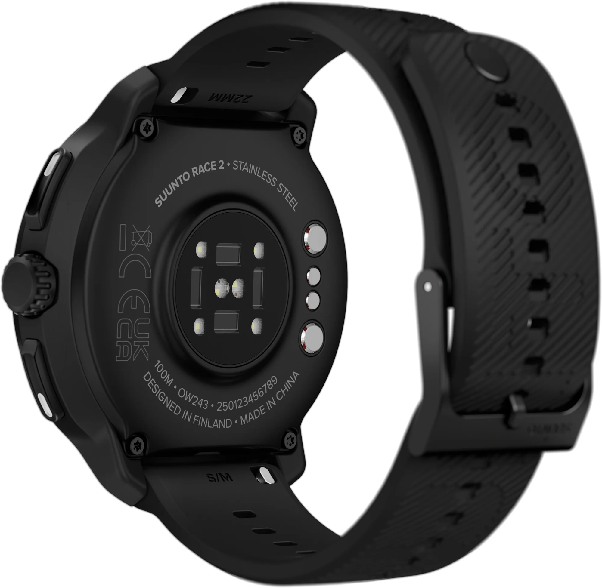 Suunto Race 2 GPS Sports Watch - Black - Image 2