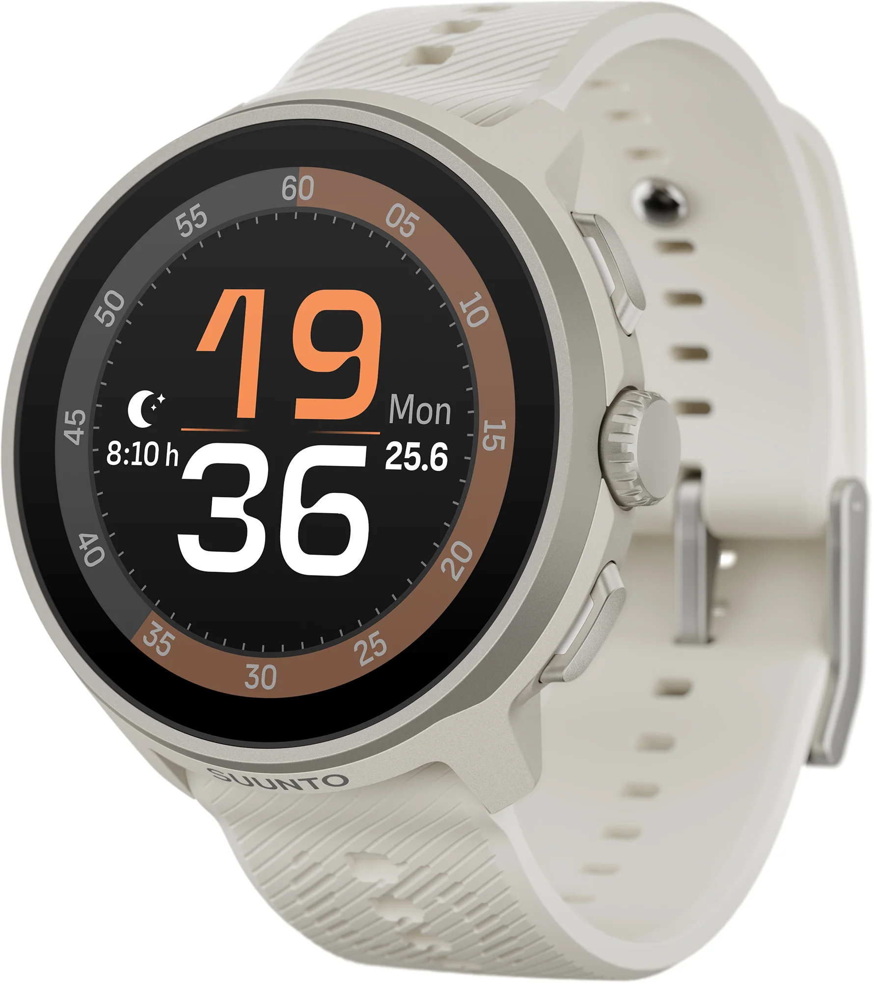 Suunto Run GPS Silicone Strap Sports Watch + FREE Smart Heart Rate Belt - Grey - Image 2