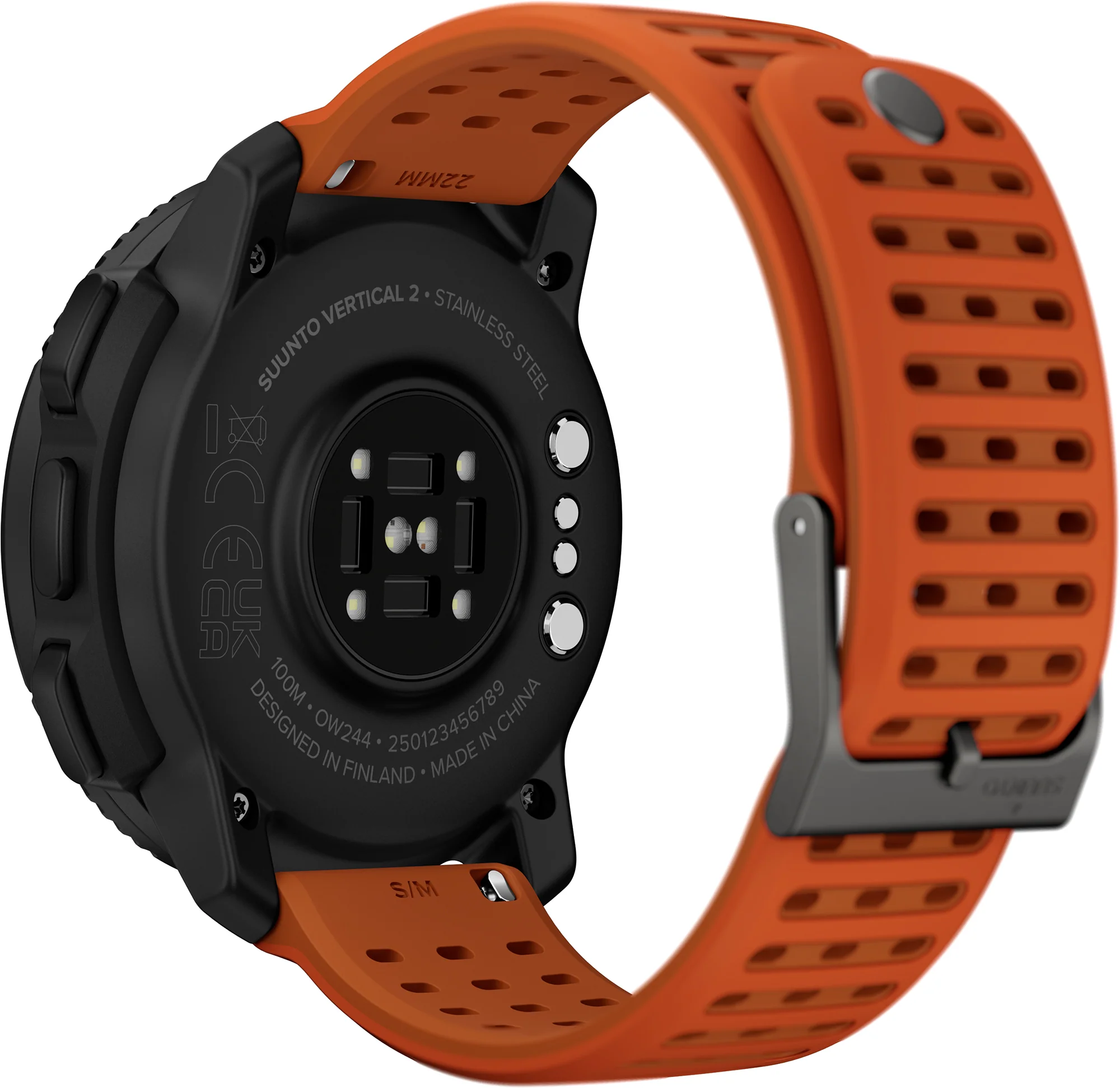 Suunto Vertical 2 GPS Sports Watch - Orange - Image 2