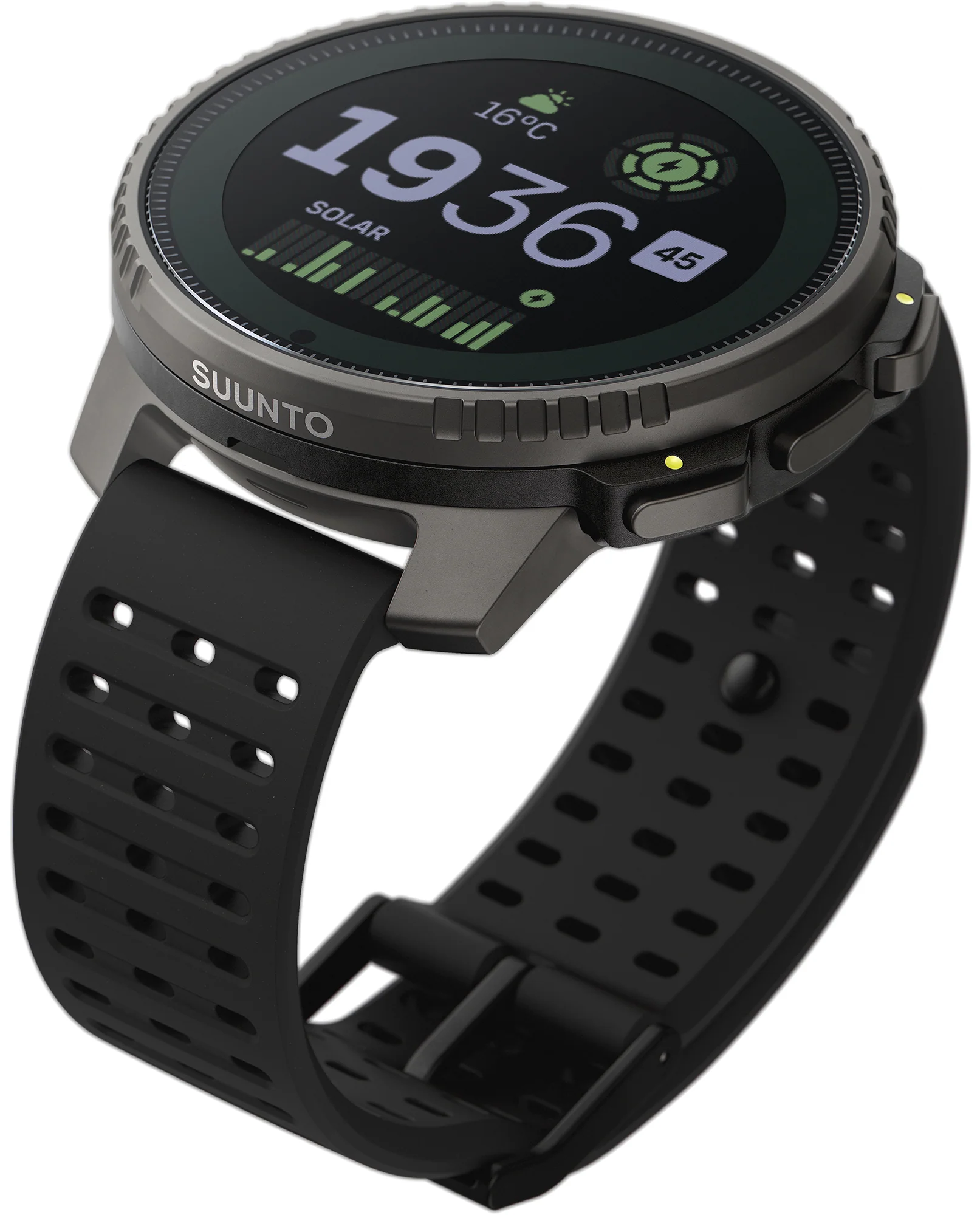 Suunto Vertical Titanium Solar GPS Sports Watch - Black - Image 3