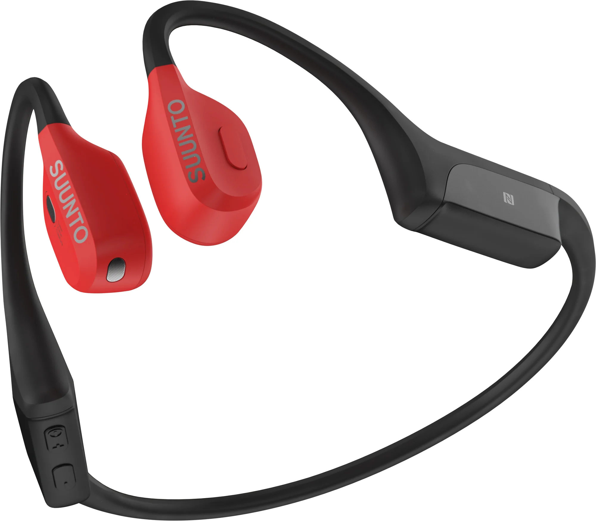 Suunto Wing Bone Conduction Running Headphones - Red - Image 3
