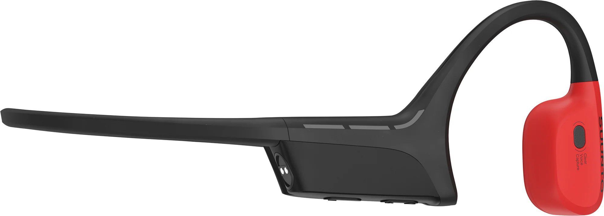 Suunto Wing Bone Conduction Running Headphones - Red - Image 4