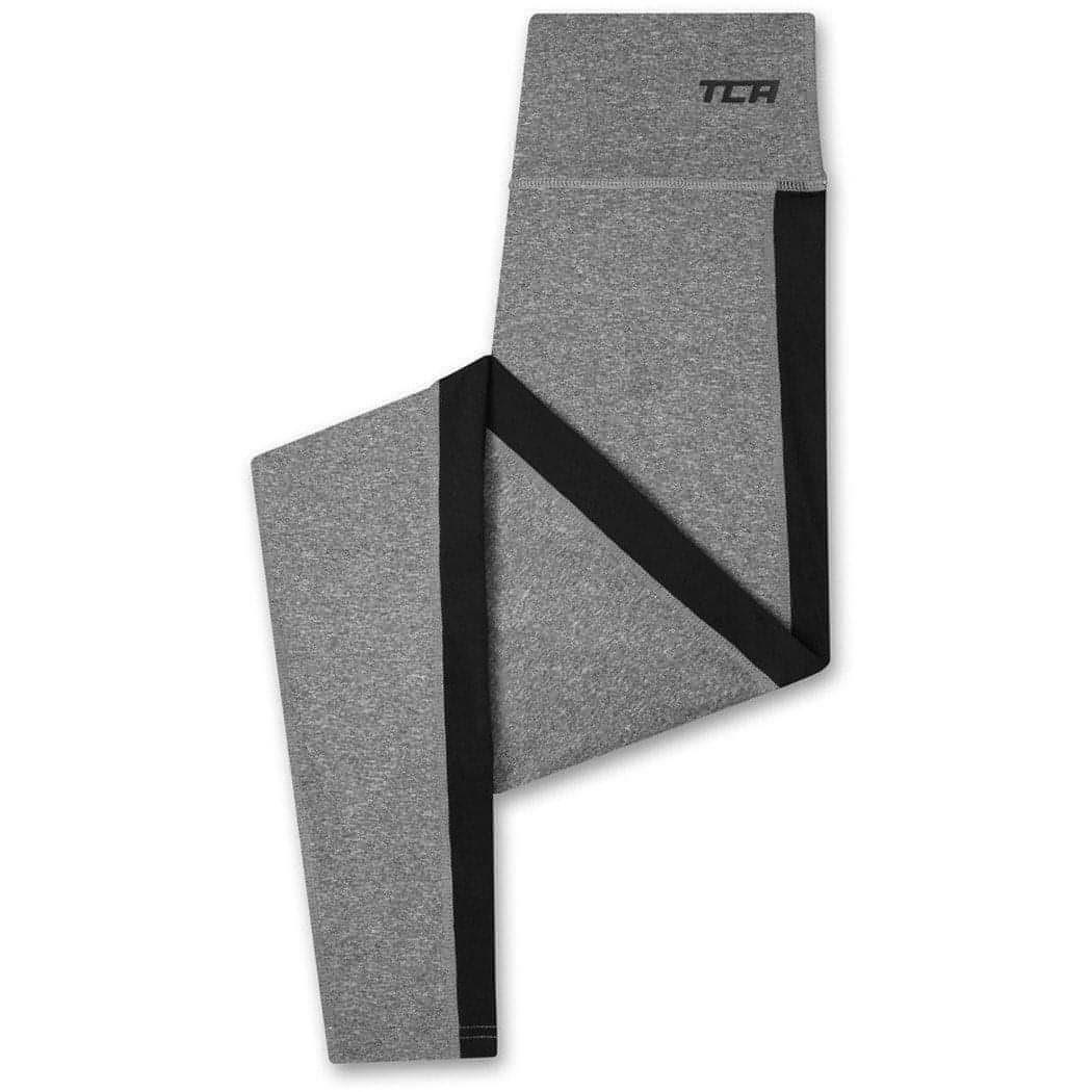 TCA Balance Womens Long Running Tights - Grey - Image 3
