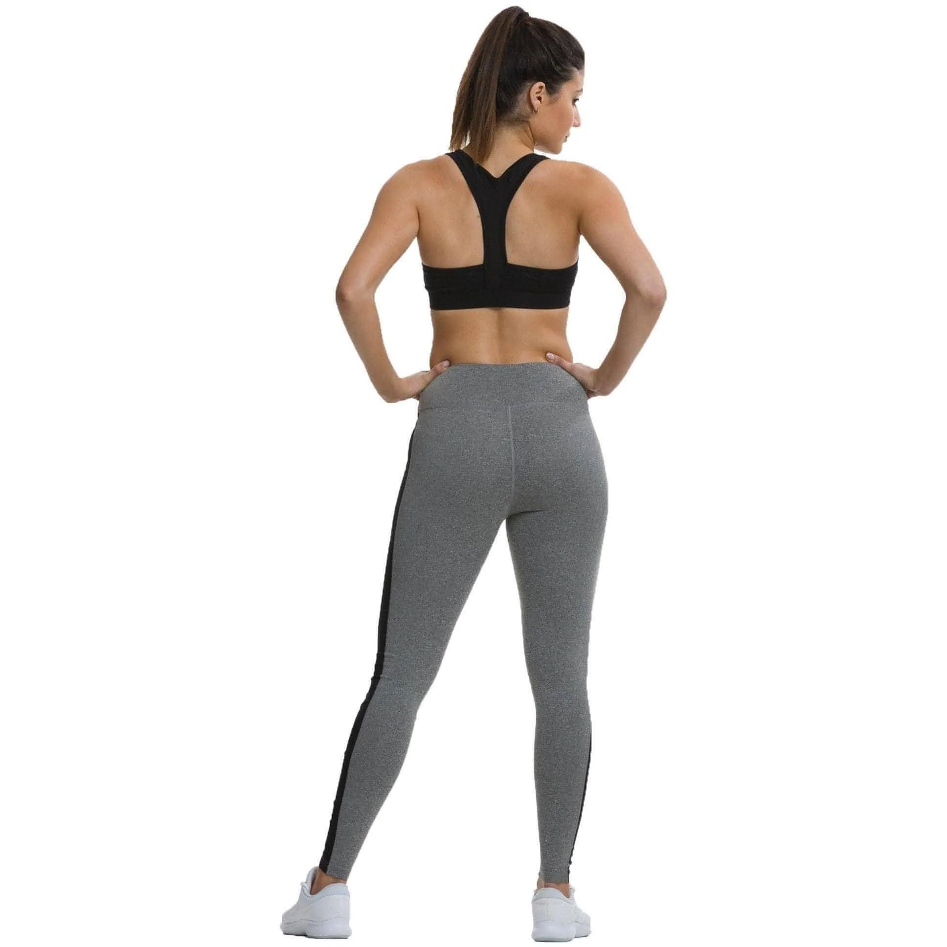 TCA Balance Womens Long Running Tights - Grey - Image 7