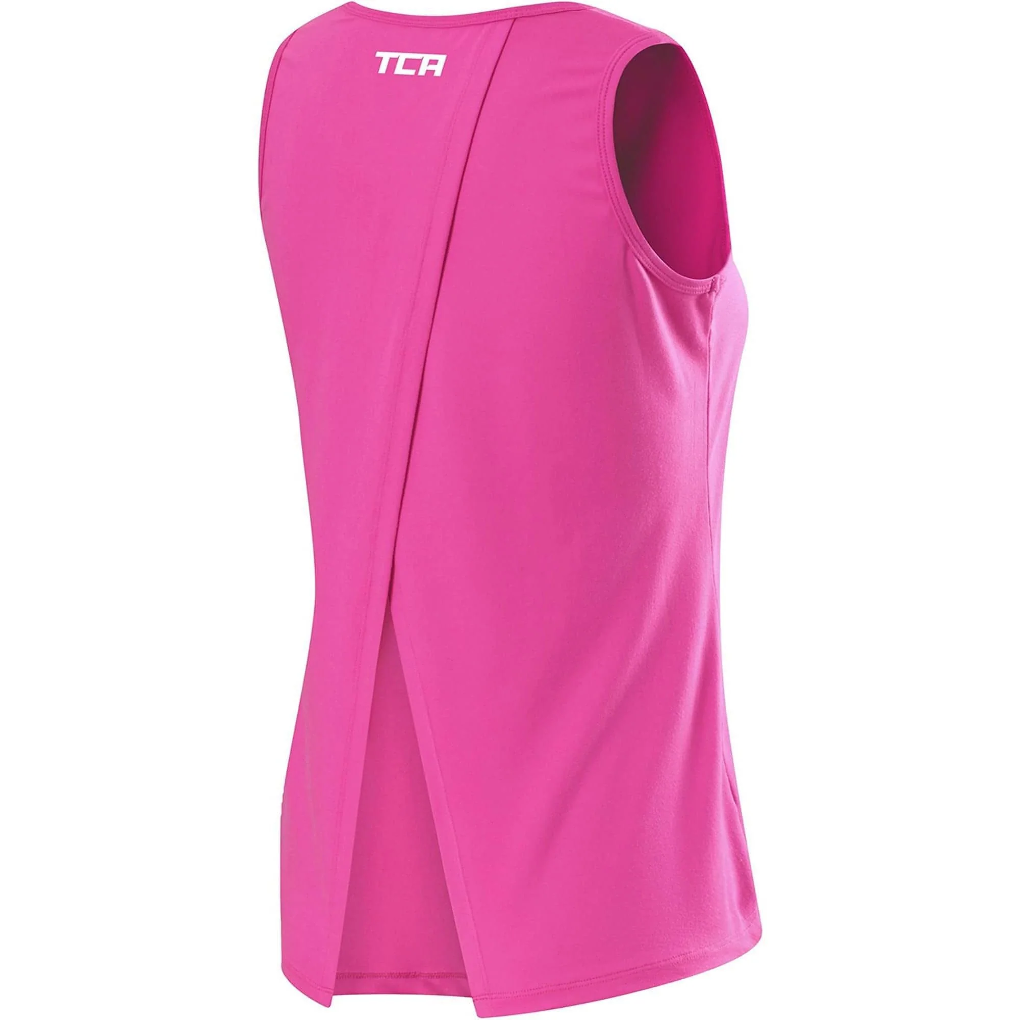 TCA Crossback Cooling Womens Training Vest Tank Top - Pink - Image 2