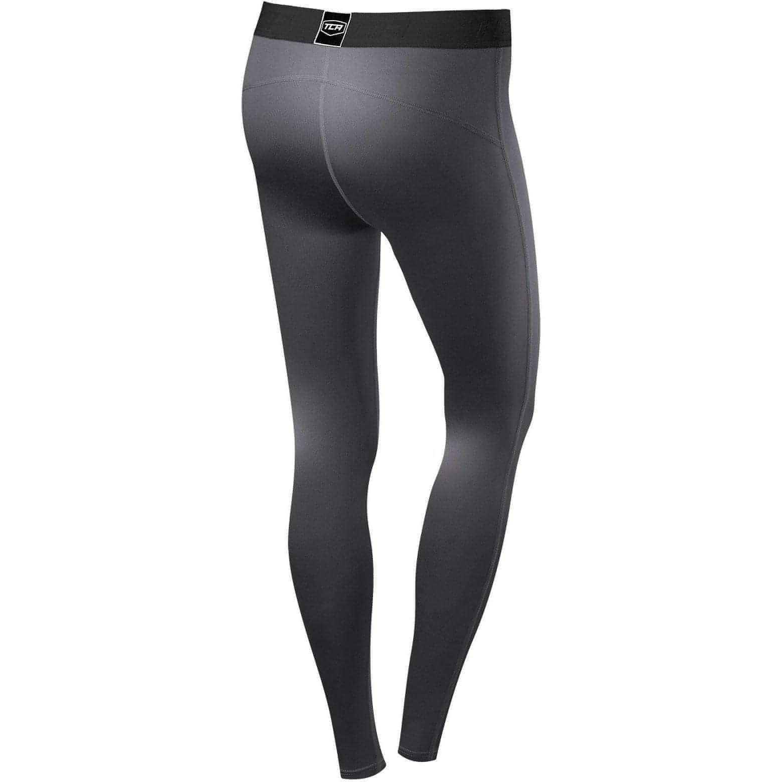 TCA Pro Performance Endurance Womens Long Running Tights - Grey - Image 2