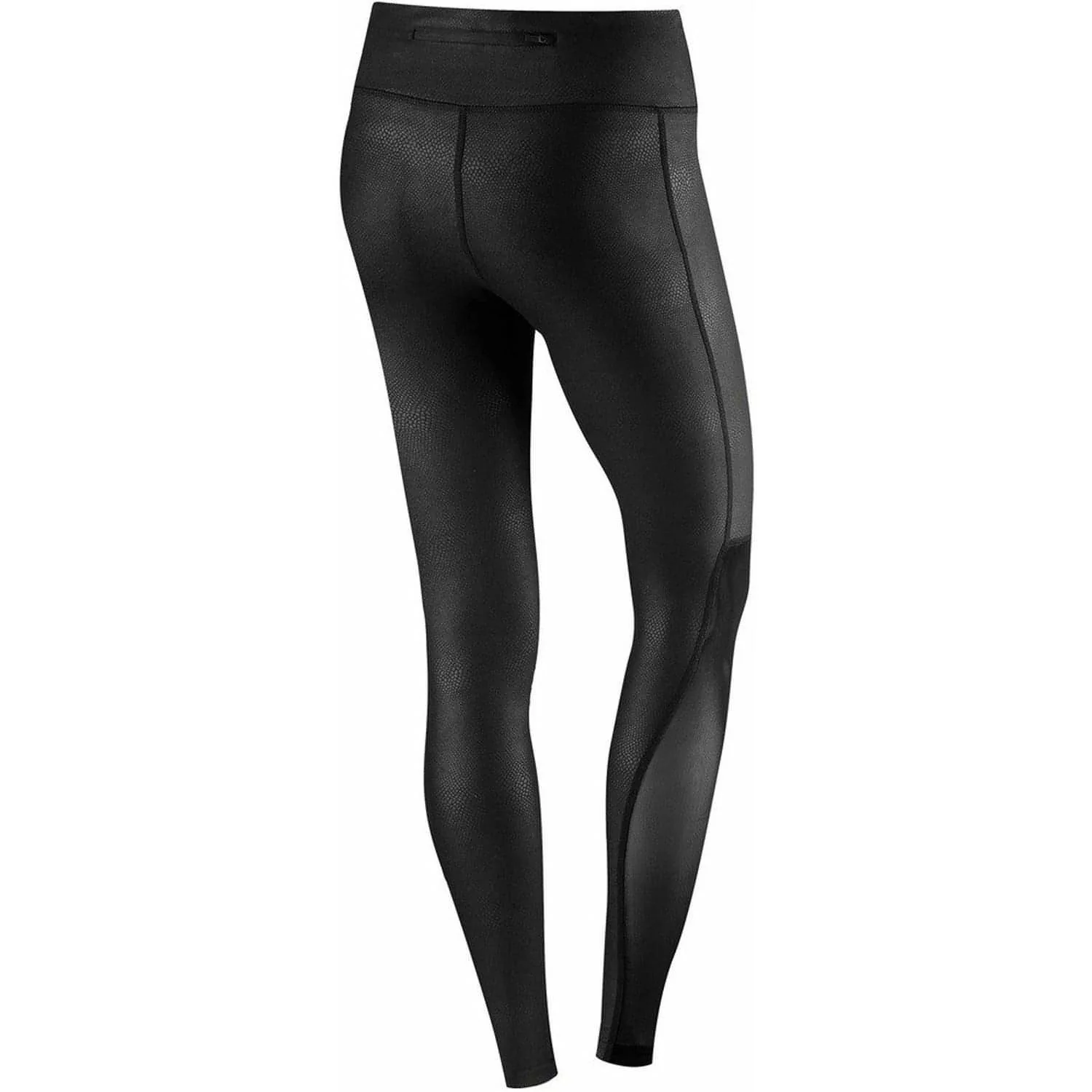 TCA Pro Performance MeshLuxe Womens Long Running Tights - Black - Image 2