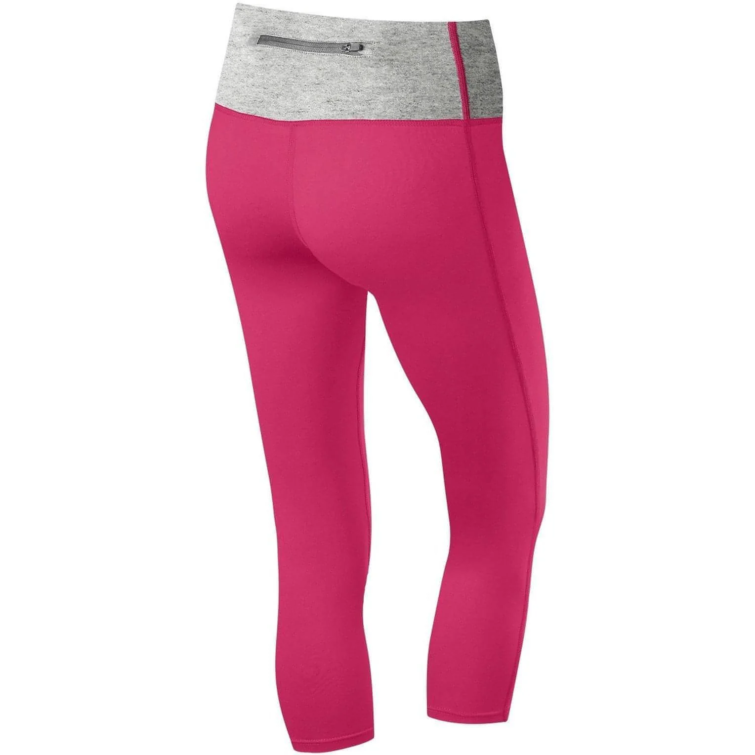 TCA Pro Performance Supreme Womens 3/4 Capri Running Tights - Pink - Image 2