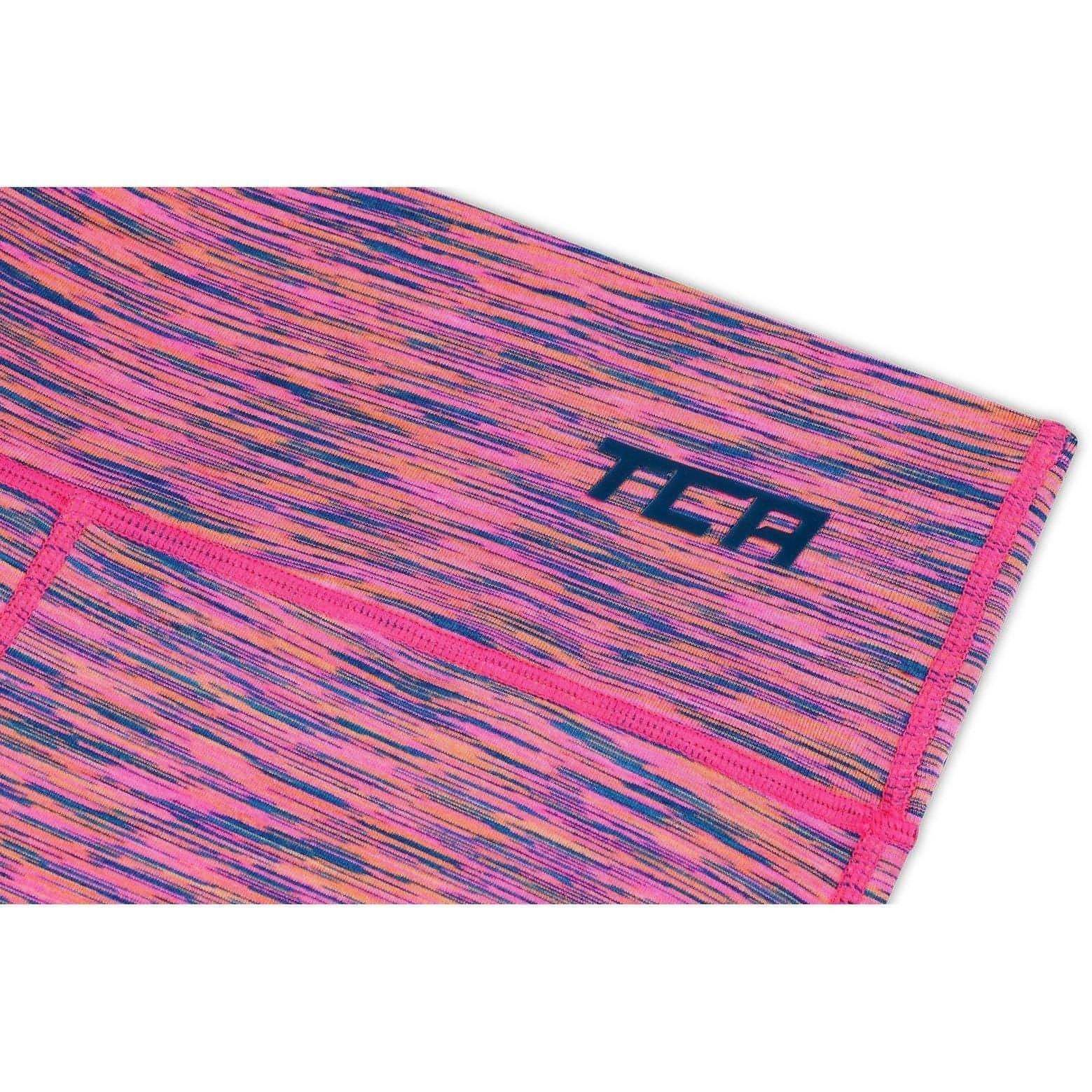TCA SpaceKnit Premium Womens Long Running Tights - Pink - Image 4