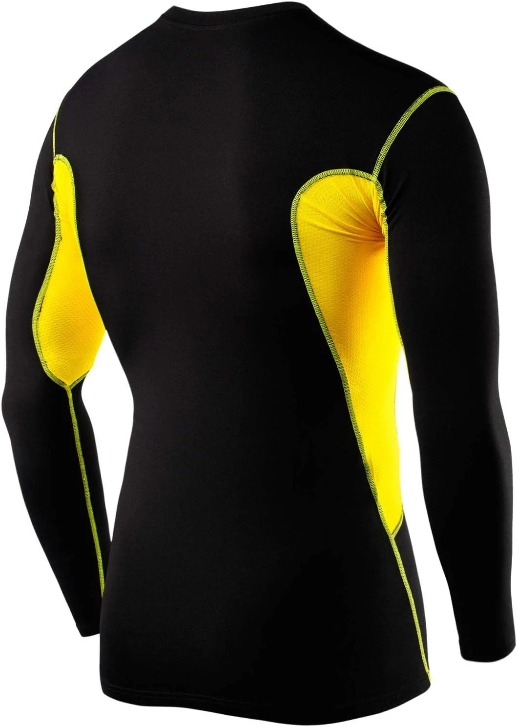 TCA SuperThermal Junior Long Sleeve Compression Top - Black - Image 2