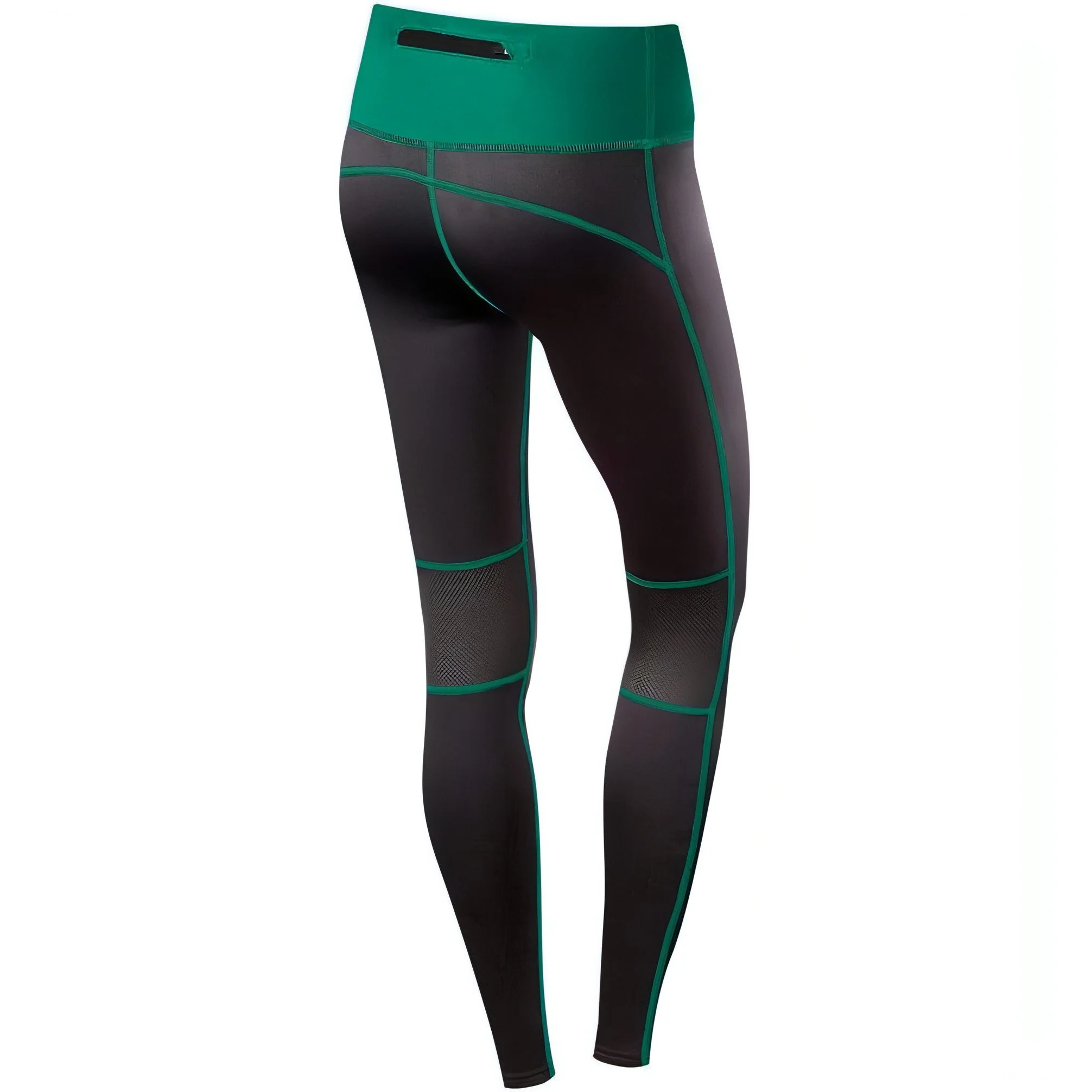TCA SuperThermal Performance Womens Long Running Tights - Black - Image 2