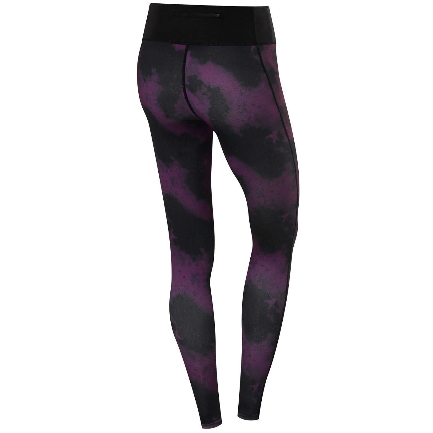 TCA Supreme Graphic Womens Long Running Tights - Purple - Image 2
