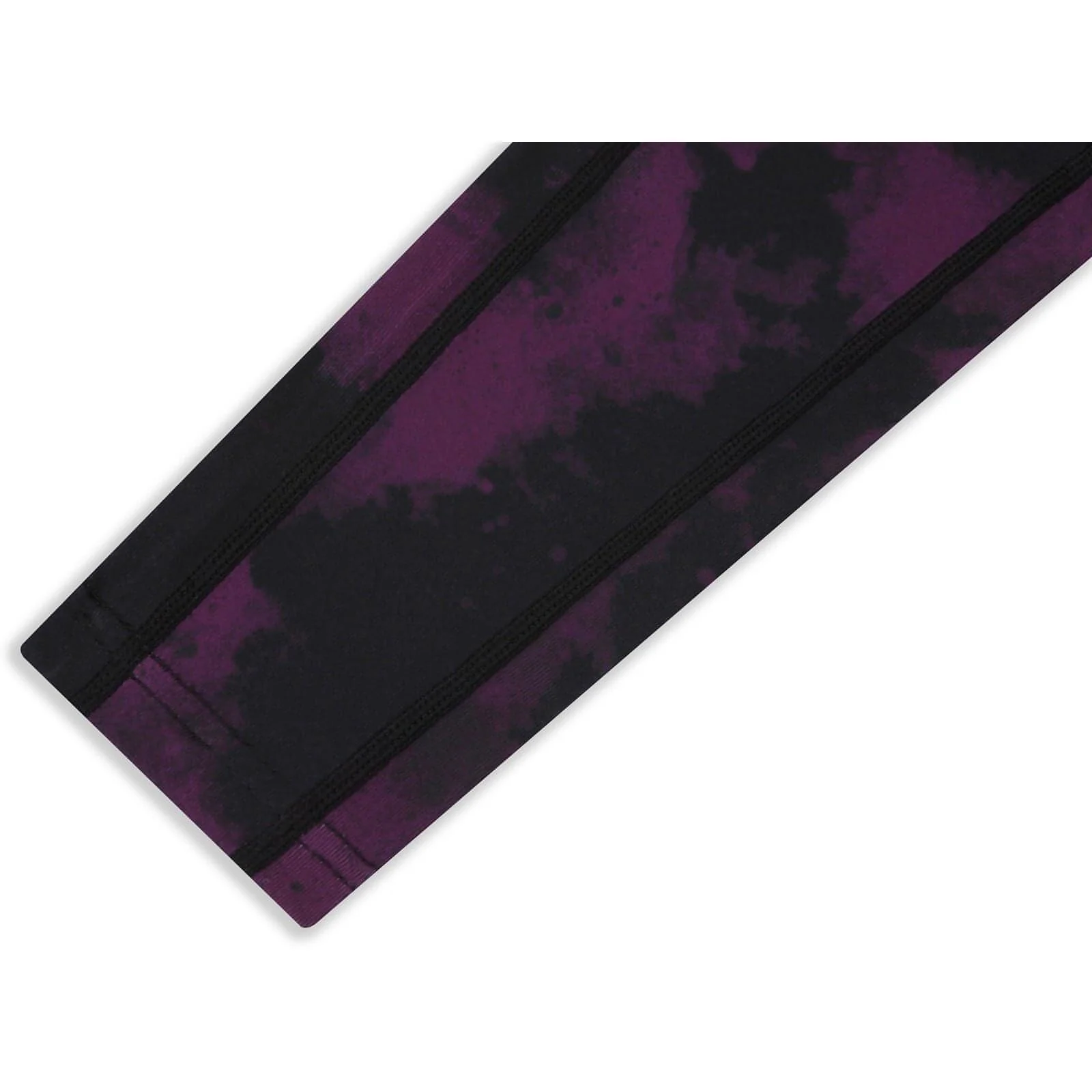 TCA Supreme Graphic Womens Long Running Tights - Purple - Image 3