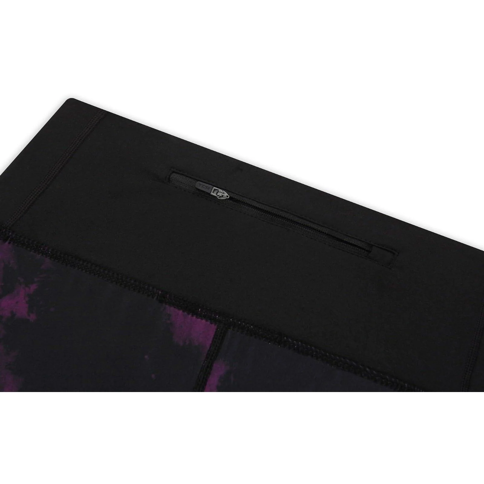 TCA Supreme Graphic Womens Long Running Tights - Purple - Image 4