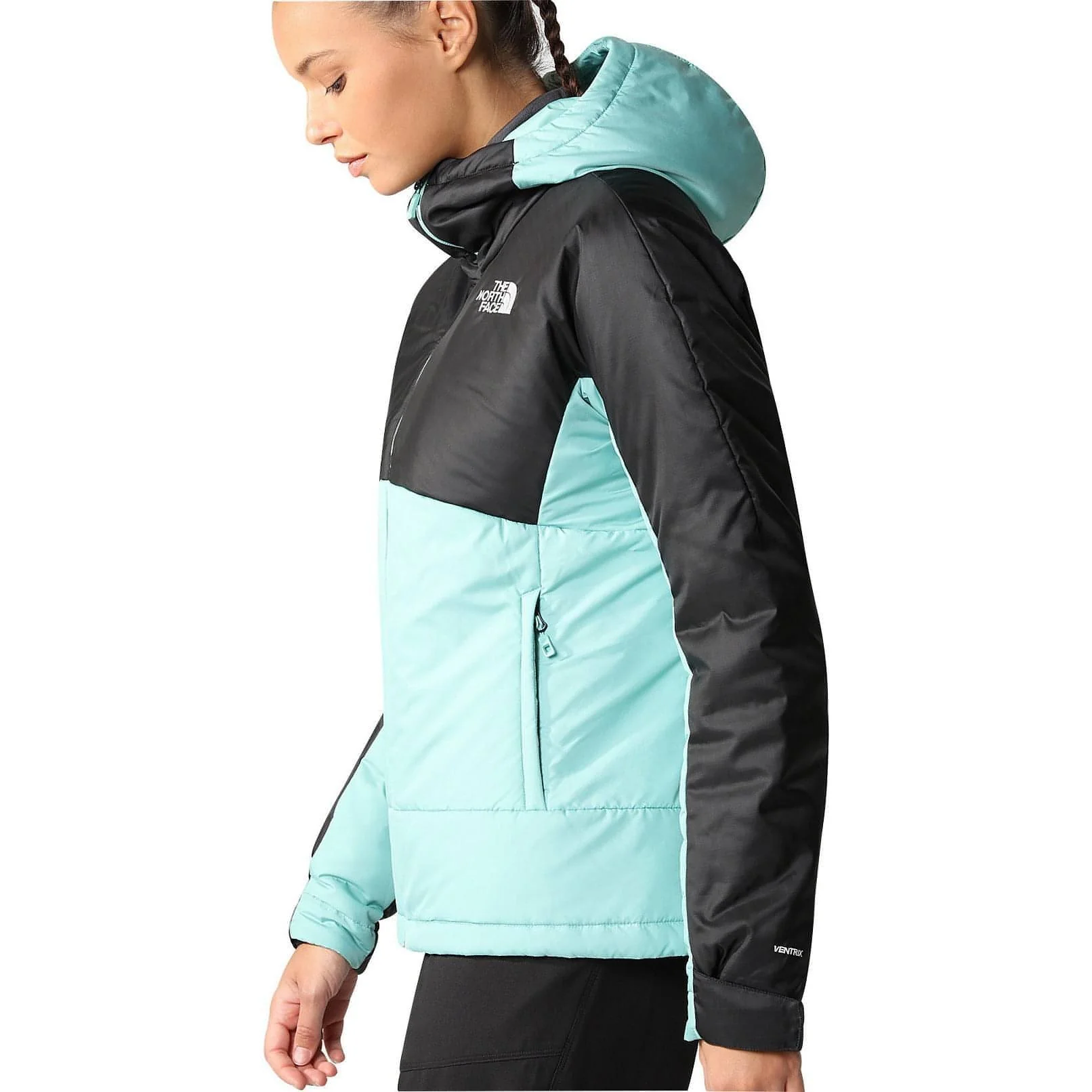 The North Face Circular Hybrid Womens Insulated Jacket - Blue - Image 3