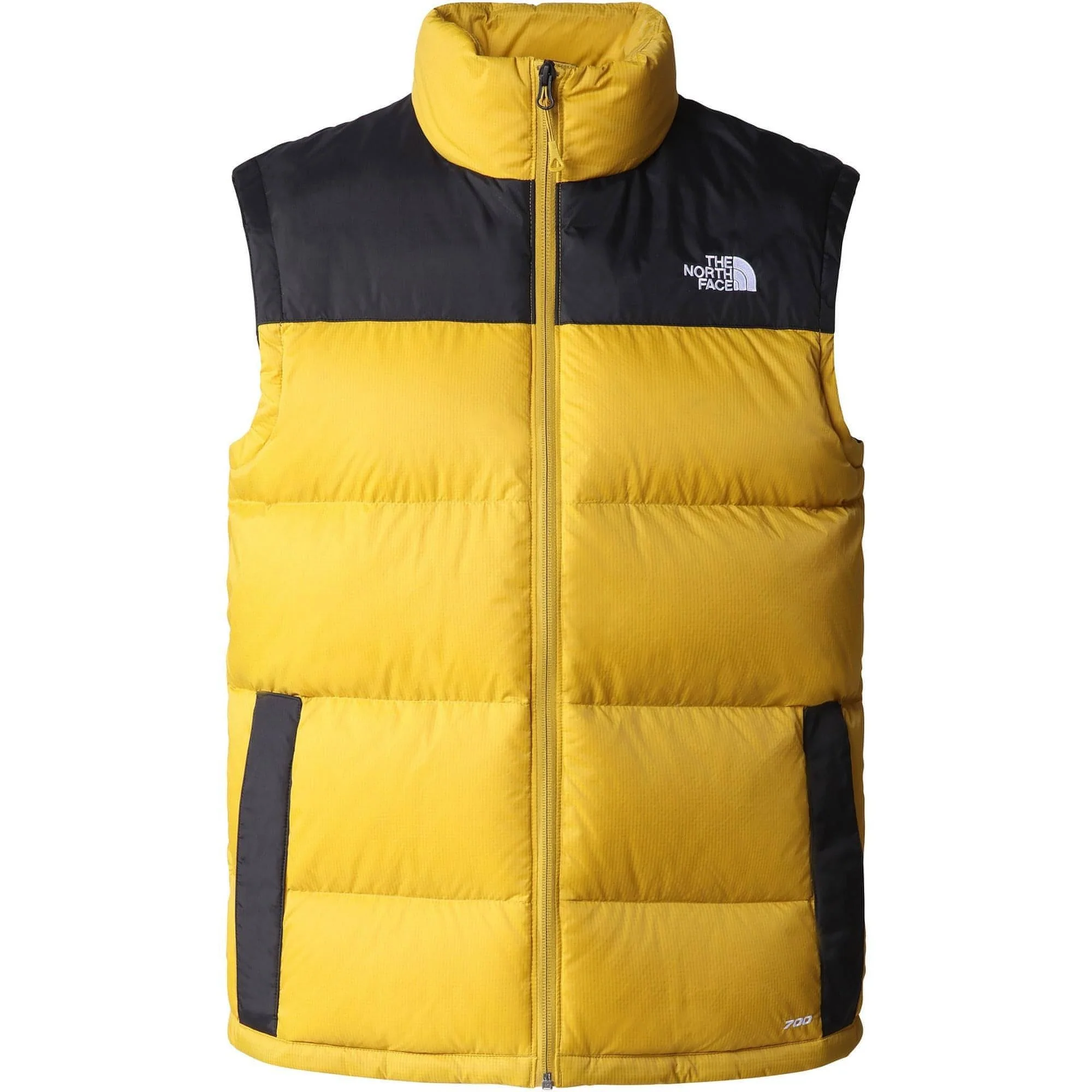The North Face Diablo Mens Down Gilet - Yellow - Image 4