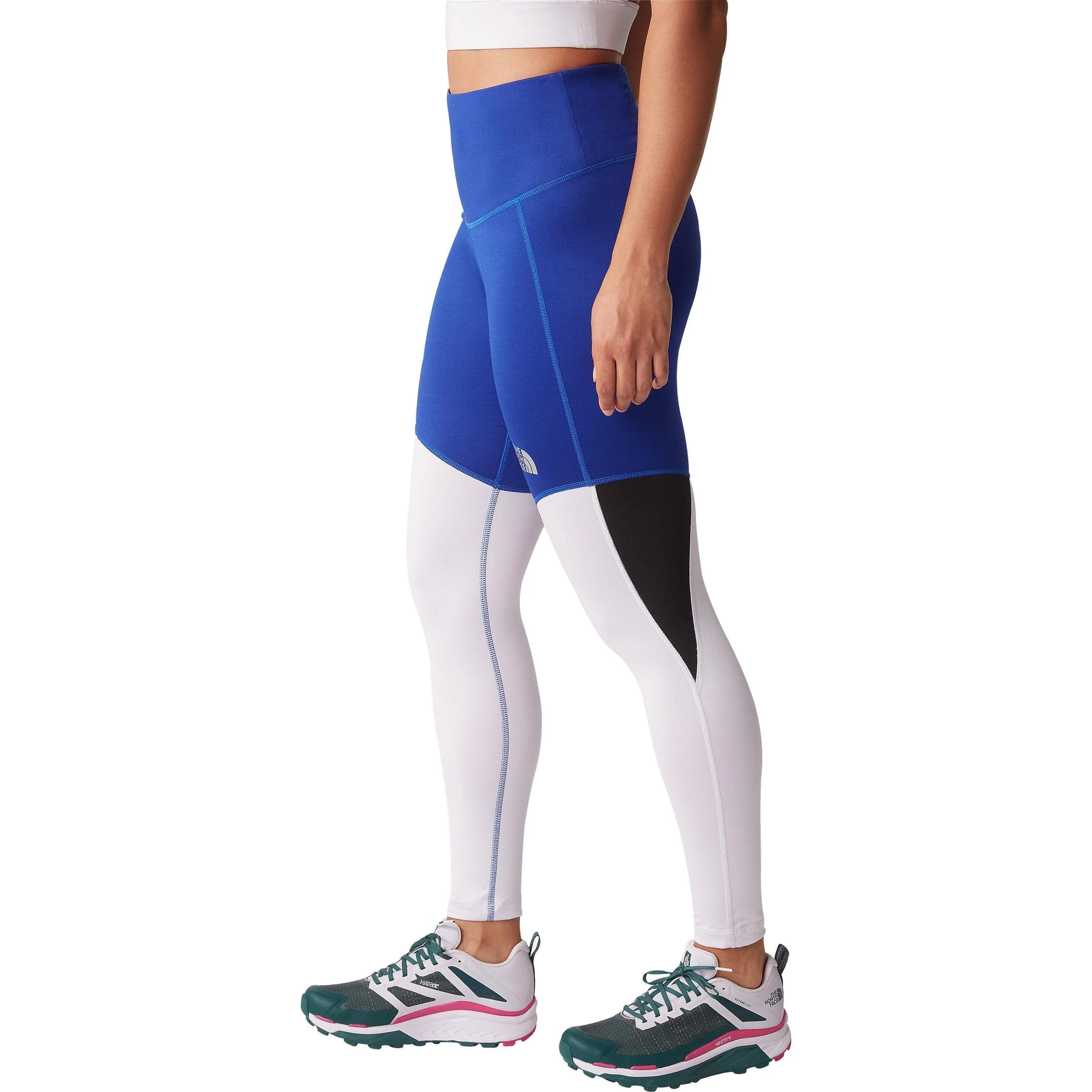 The North Face Run Womens Long Running Tights - Blue - Image 3