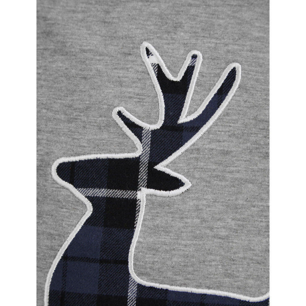 Tokyo Laundry Reindeer 2 Piece Boys Christmas Pyjama Set - Grey - Image 5