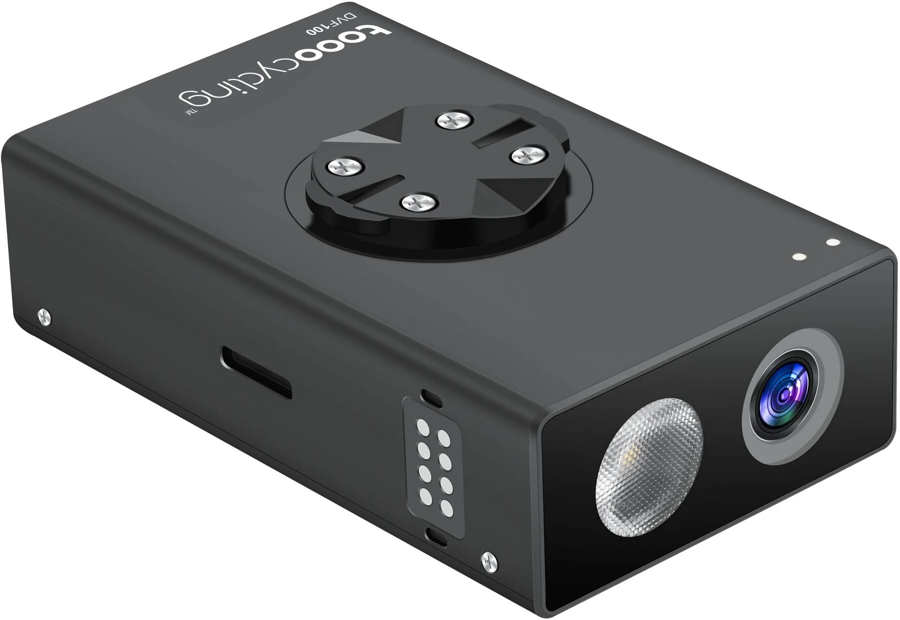 TOOO Cycling Front Camera Bike Light Combo - Black - Image 2