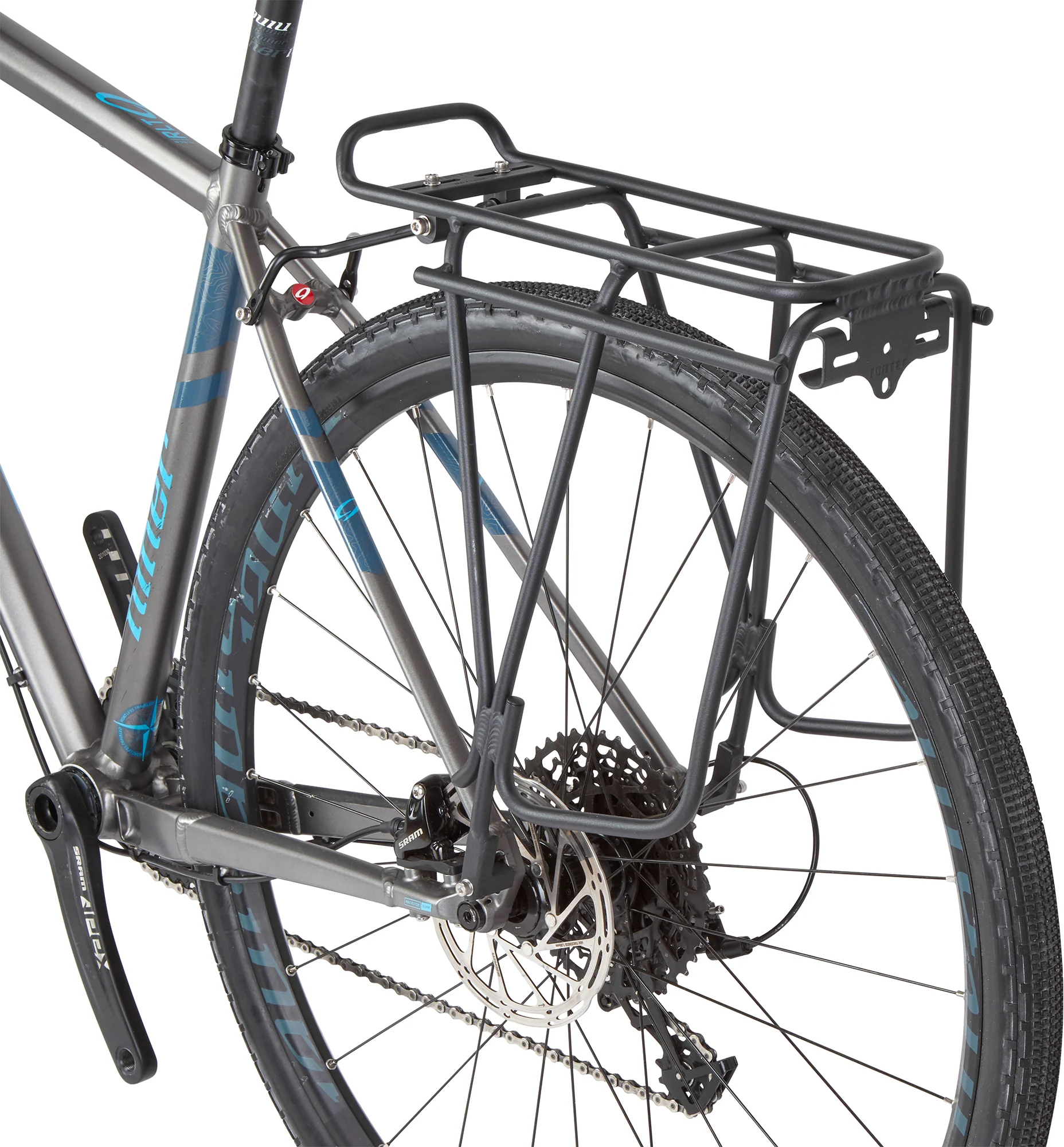 Tortec Transalp Rear Disc Rack - Black - Image 3