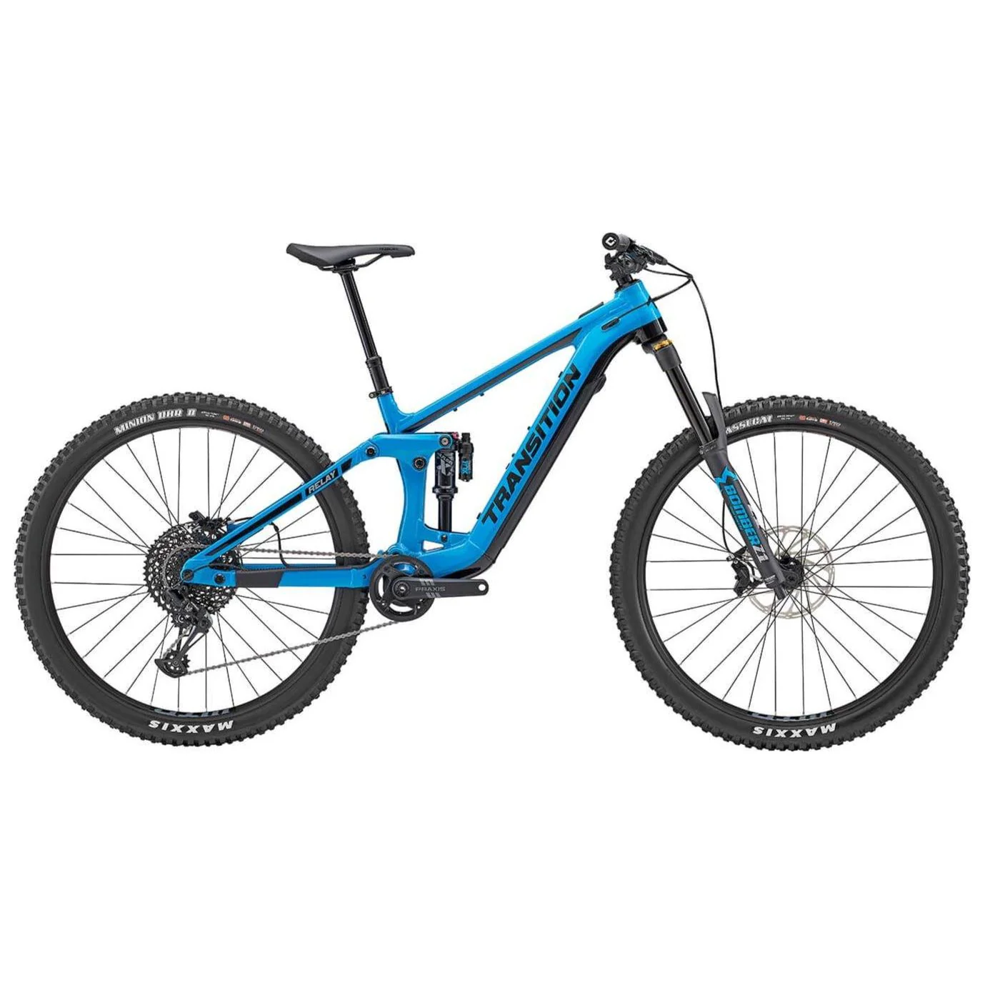 Transition Relay NX Alloy Electric Mountain Bike 2024 - TR Blue