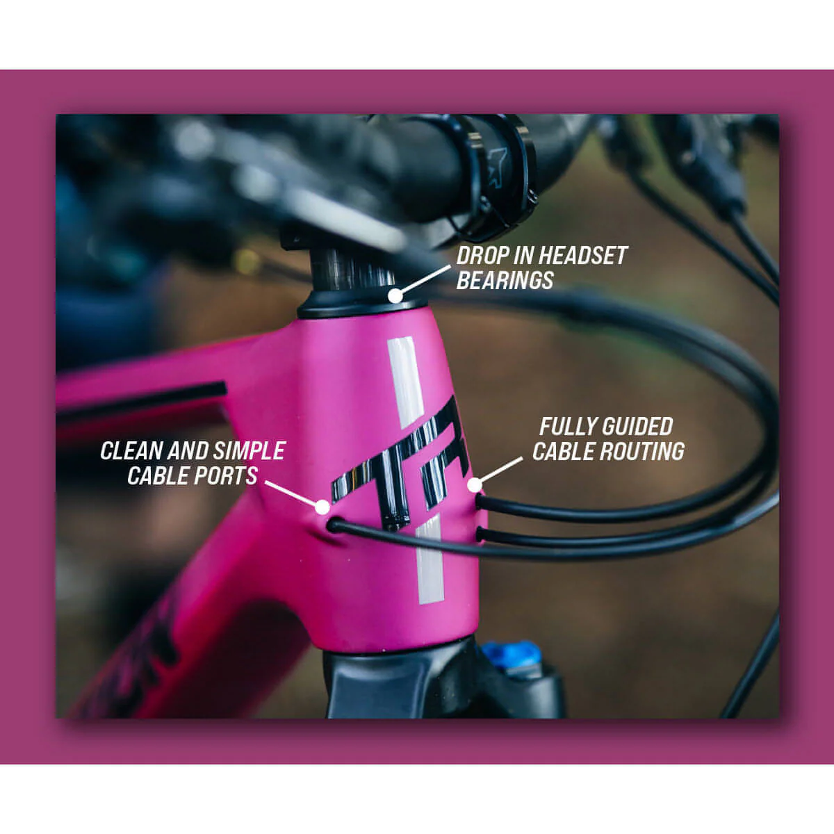 Transition Smuggler GX Carbon Mountain Bike 2024 - Orchid - Image 4