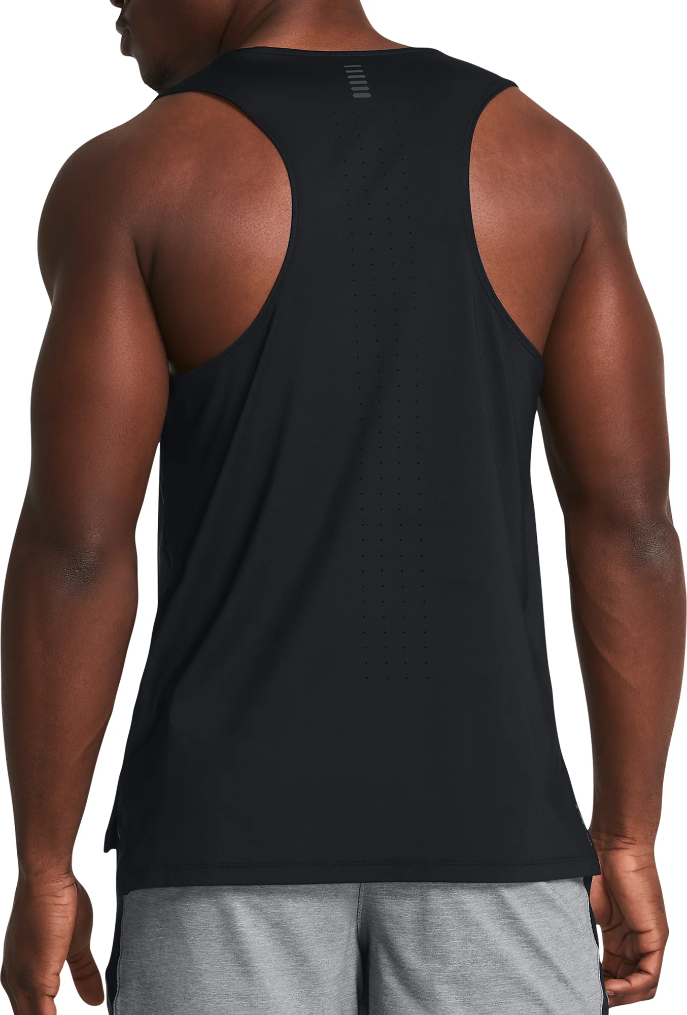 Under Amour Launch Elite Mens Running Vest - Black - Image 2