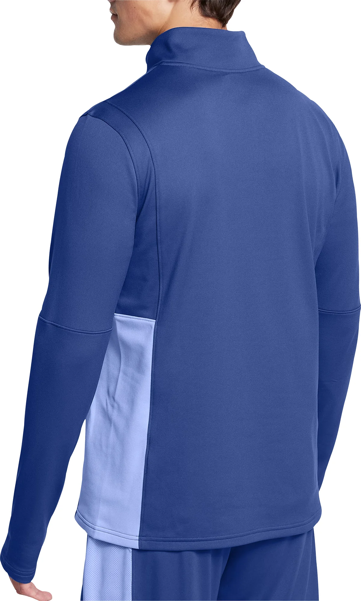 Under Armour Challenger Half Zip Long Sleeve Mens Running Top - Blue - Image 2
