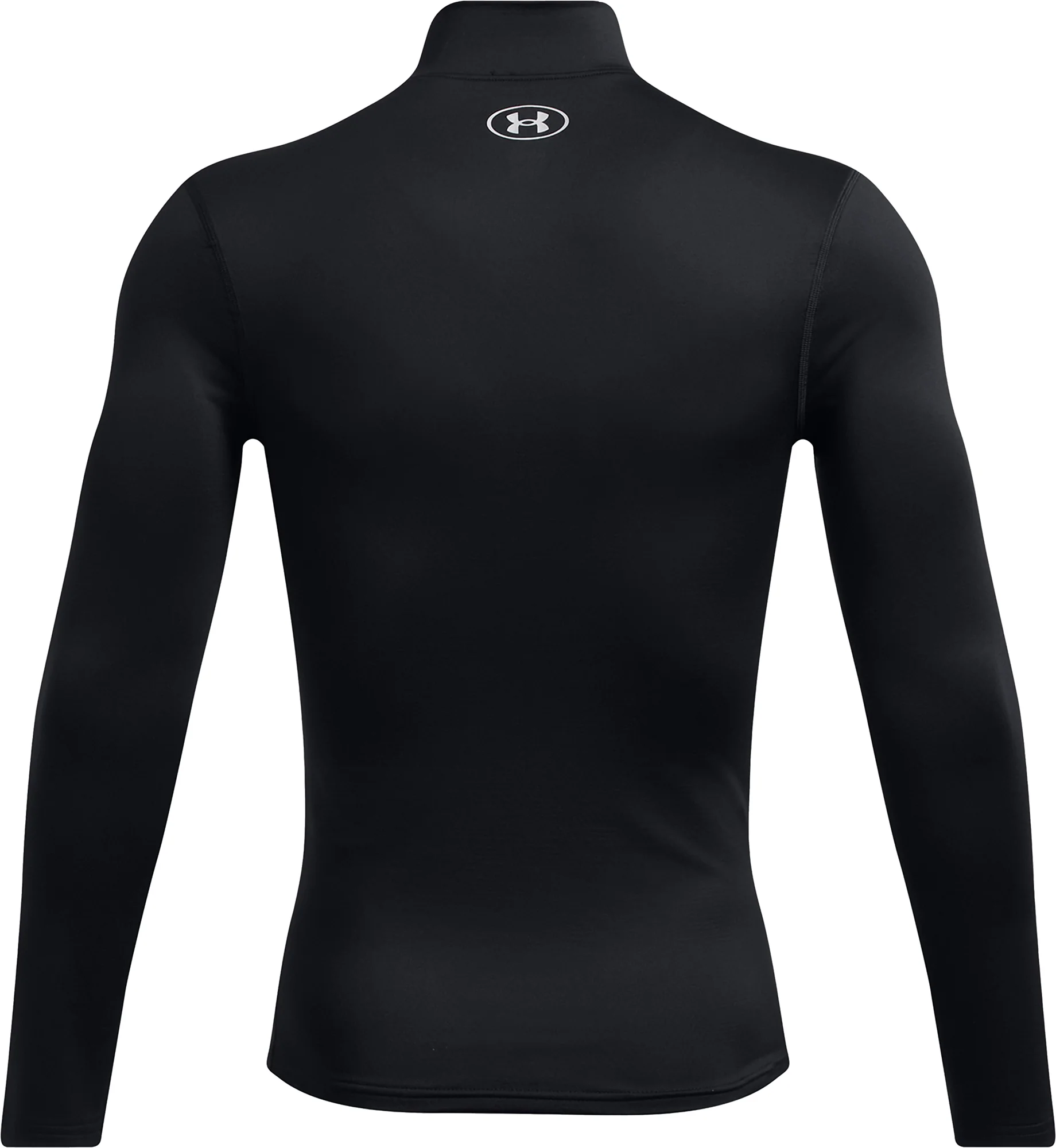 Under Armour ColdGear Elite Compression Mock Long Sleeve Mens Running Top - Black - Image 4