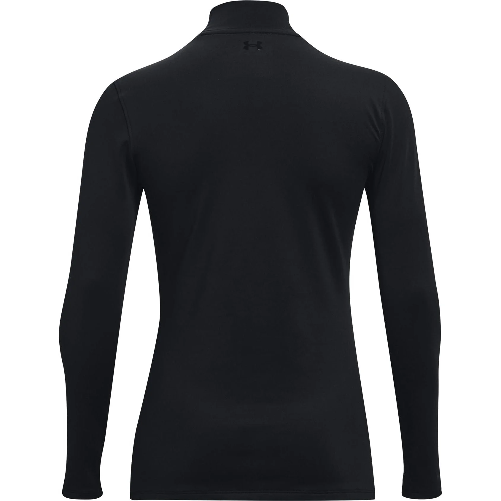 Under Armour ColdGear Infrared Storm Mock Neck Long Sleeve Women Golf Top - Black - Image 5