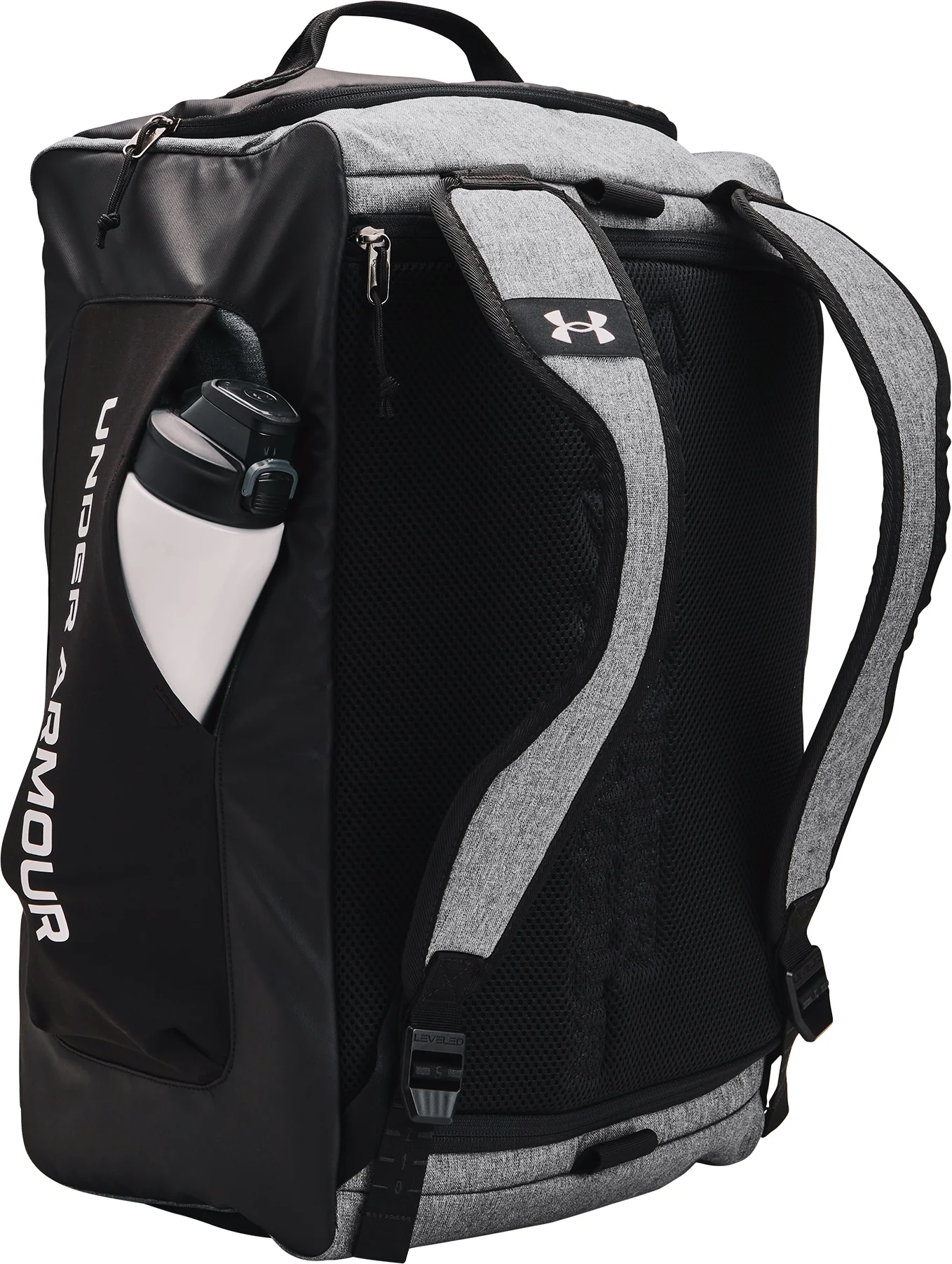 Under Armour Contain Duo Medium Backpack Holdall - Grey - Image 3