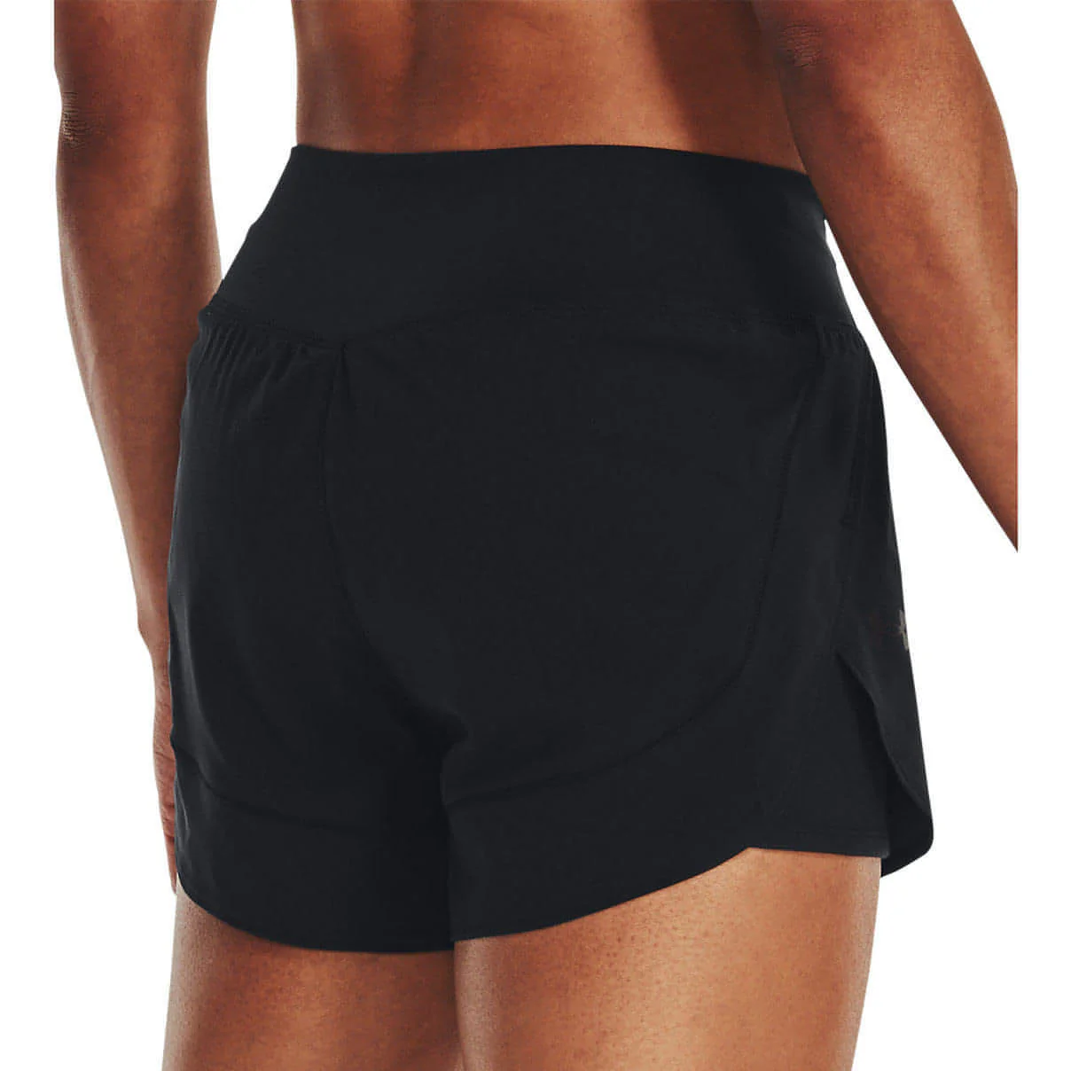 Under Armour Flex Woven 2 In 1 Womens Training Shorts - Black - Image 2