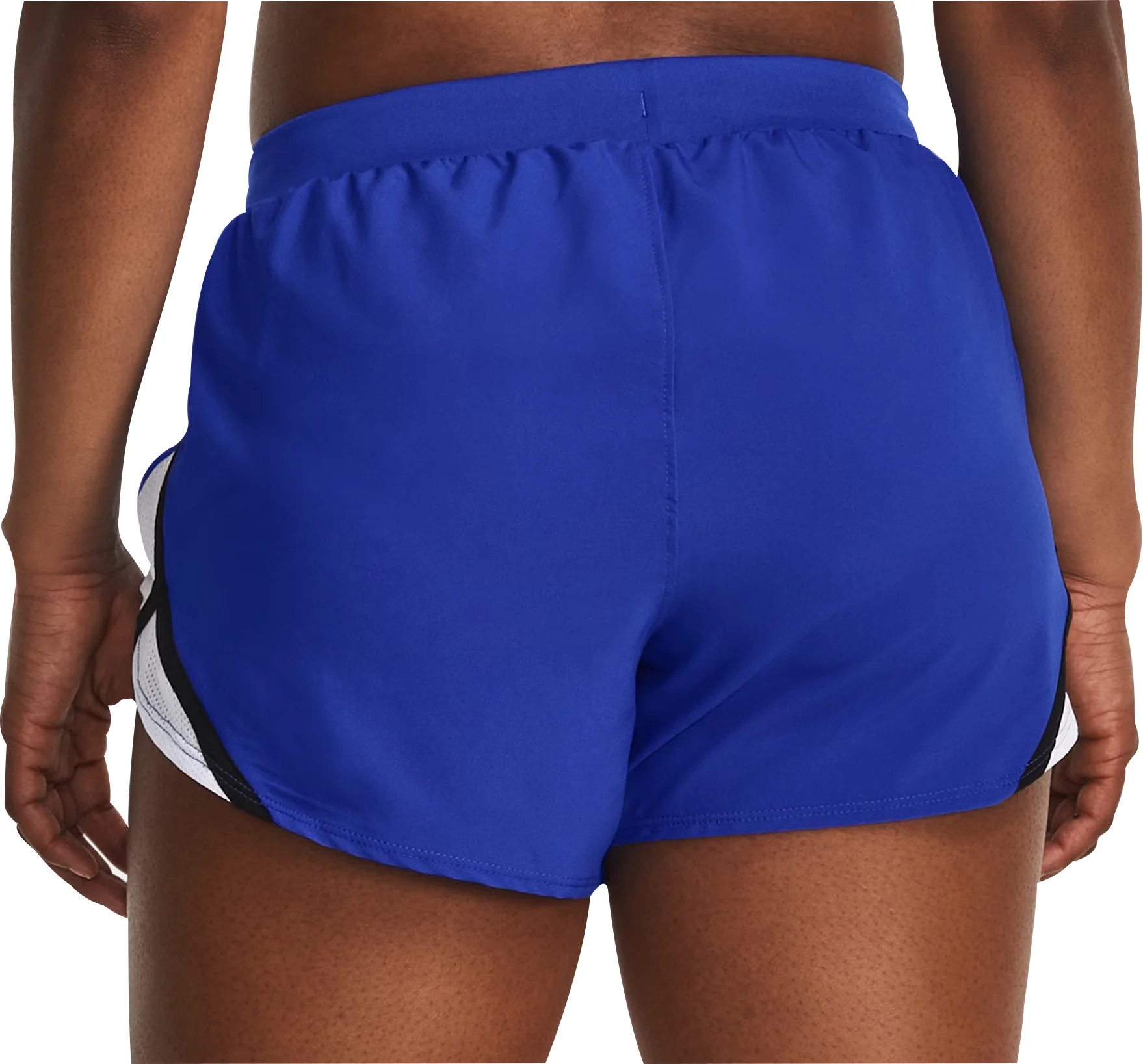 Under Armour Fly By 2.0 Womens Running Shorts - Blue - Image 2
