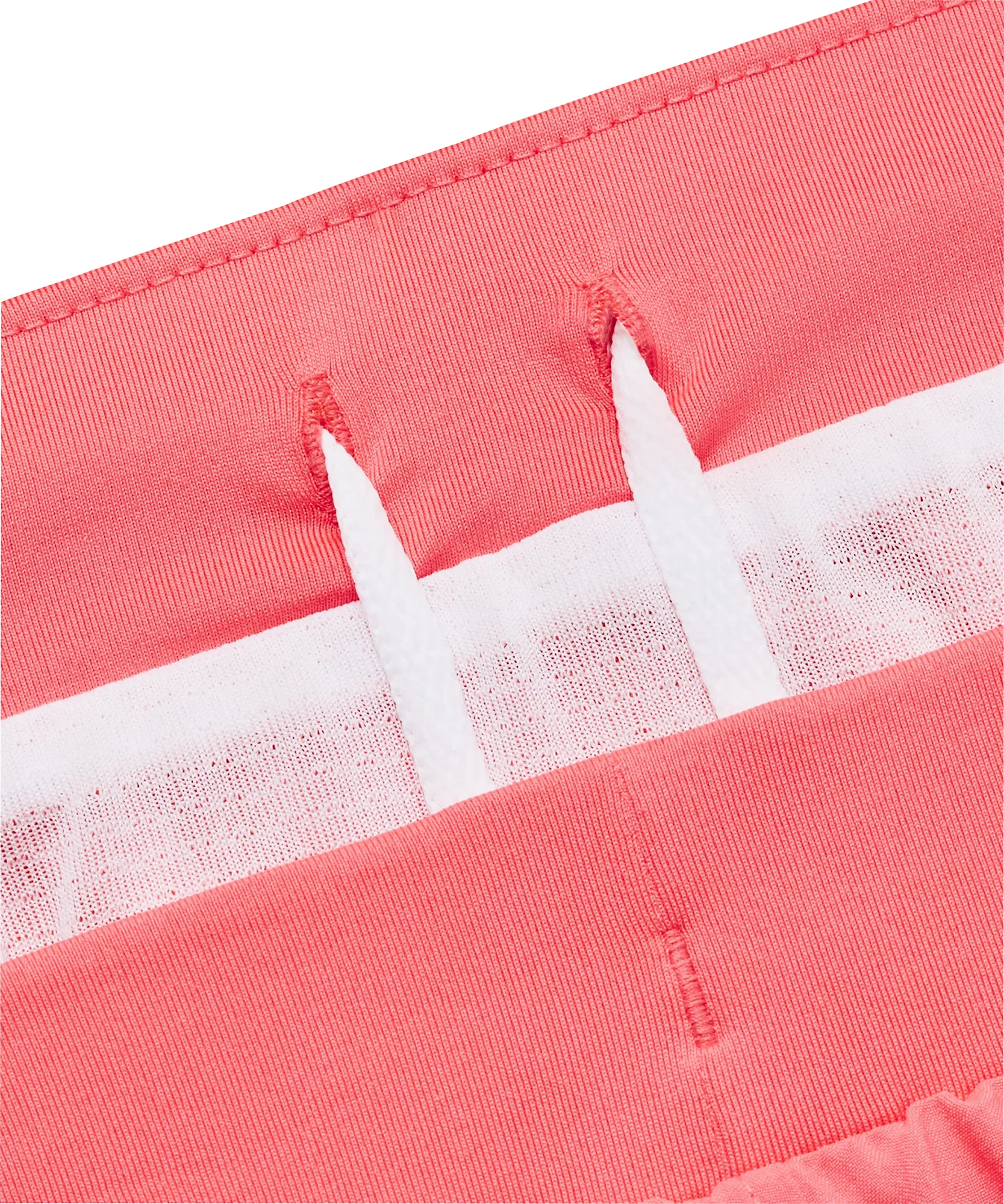 Under Armour Fly By 2.0 Womens Running Shorts - Pink - Image 3