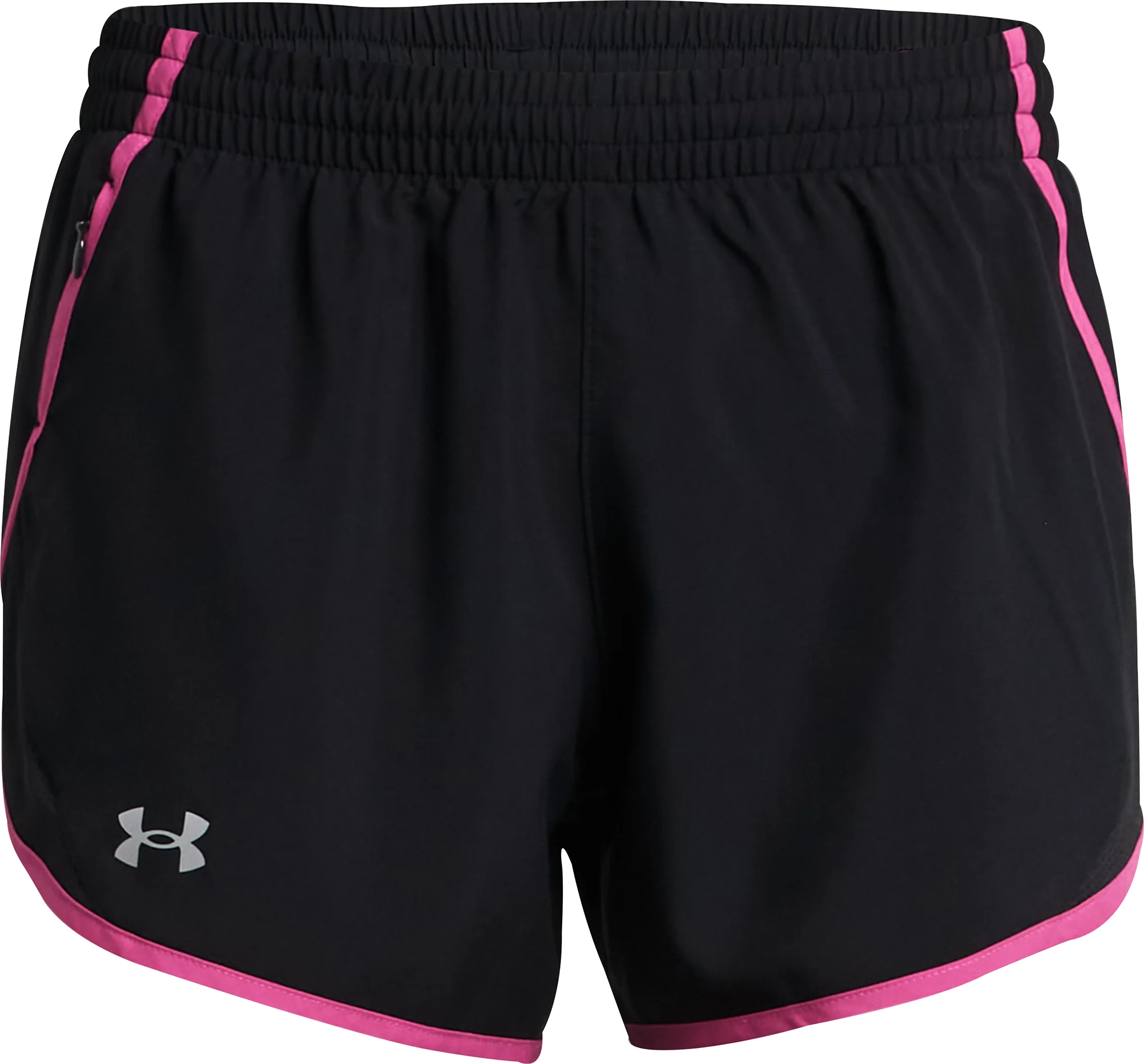 Under Armour Fly By 3 Inch Womens Running Shorts - Black - Image 4