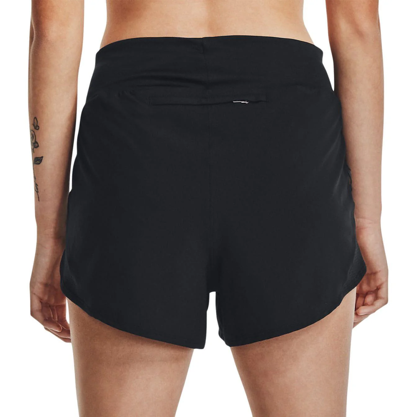 Under Armour Fly By Elite High-Rise Womens Running Shorts - Black - Image 2