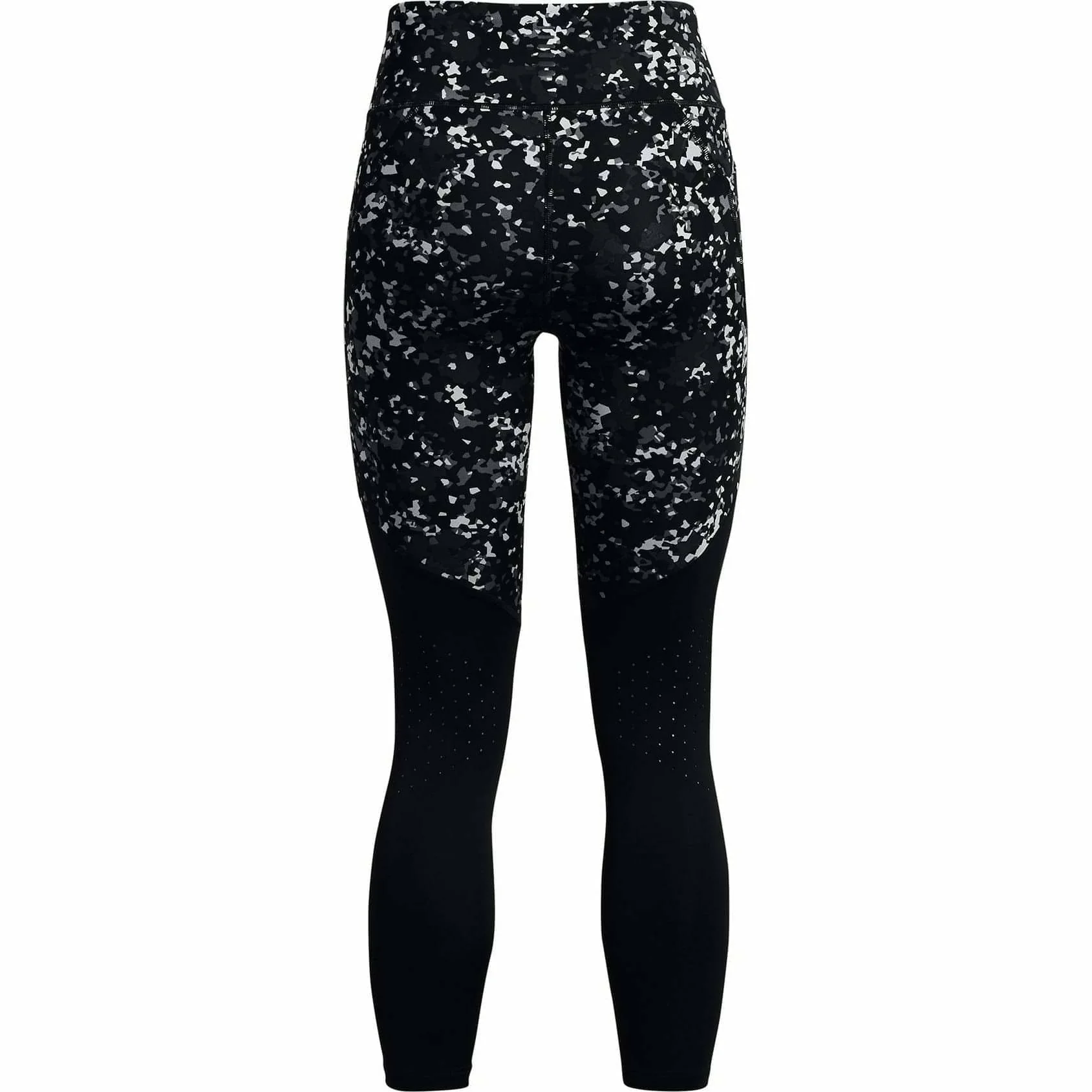 Under Armour Fly Fast 3.0 Printed Womens 7/8 Running Tights - Black - Image 7