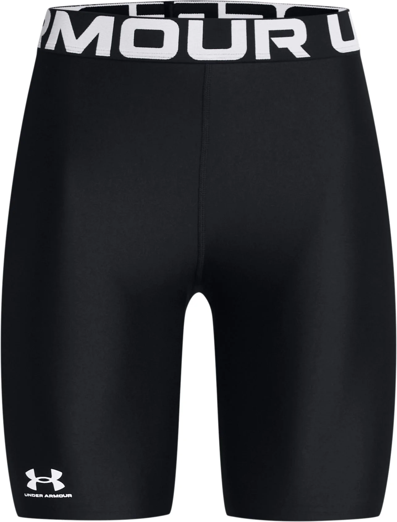 Under Armour HeatGear 8 Inch Womens Short Running Tights - Black - Image 4