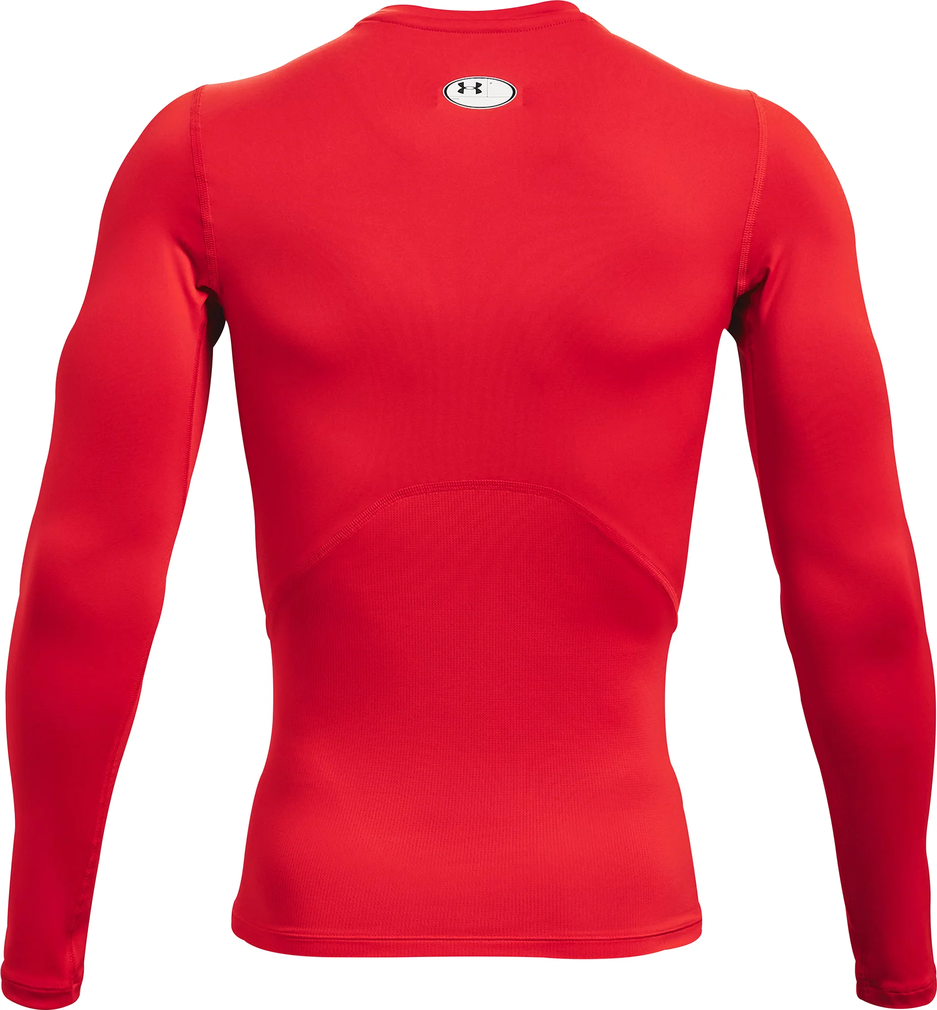 Under Armour HeatGear Armour Long Sleeve Mens Compression Top - Red - Image 4