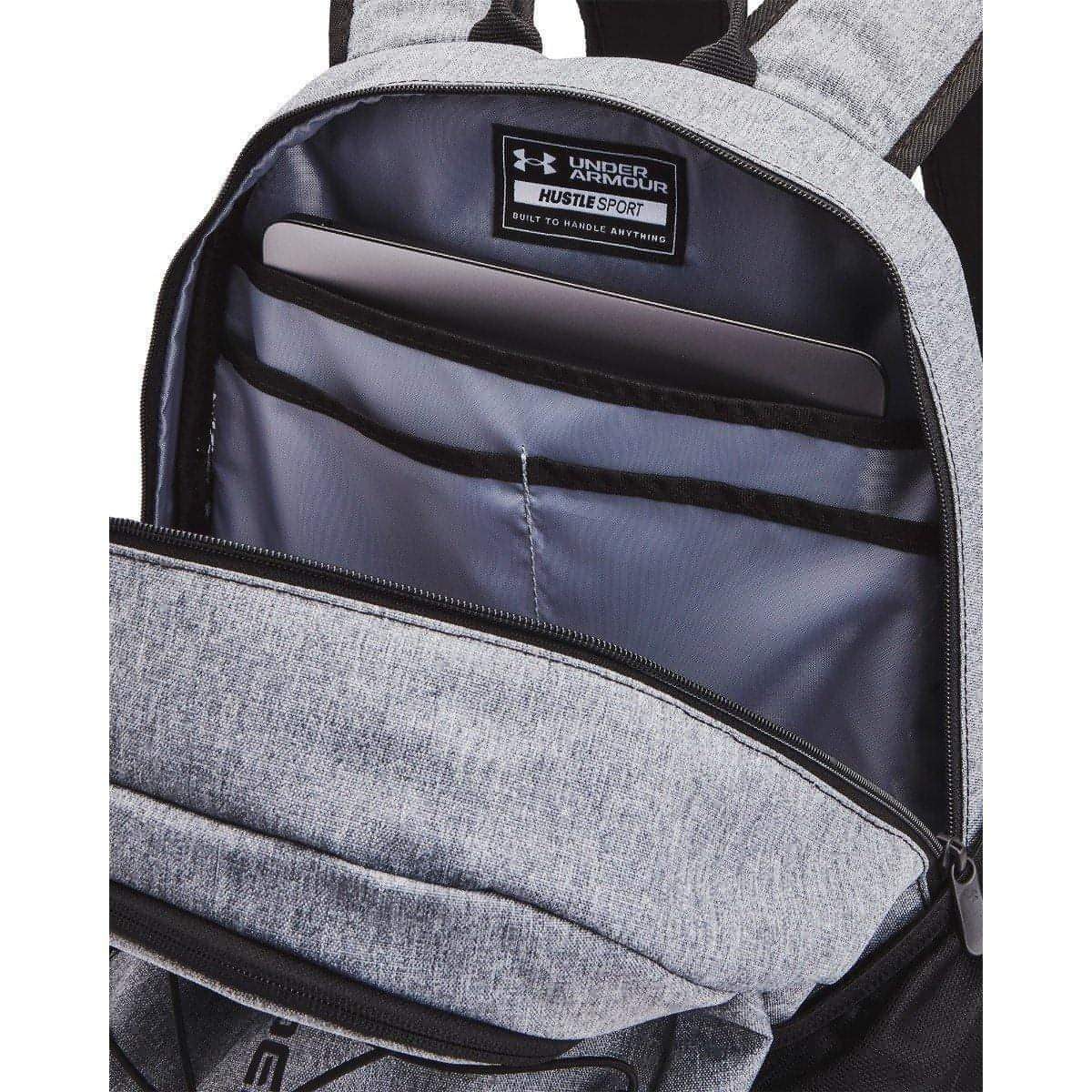Under Armour Hustle Sport Backpack - Grey - Image 6