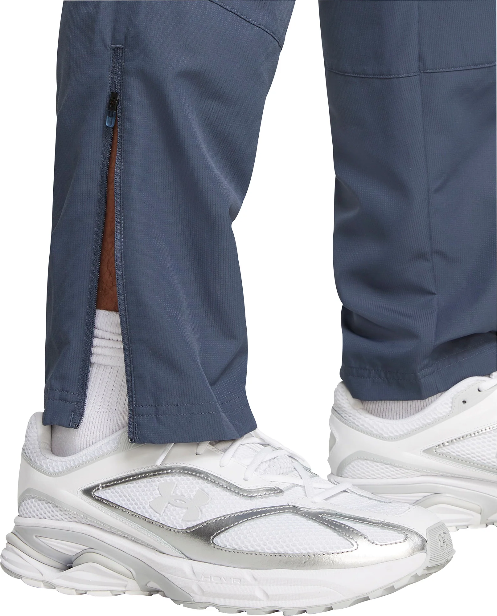 Under Armour Icon Legacy Windbreaker Mens Running Pants - Grey - Image 4