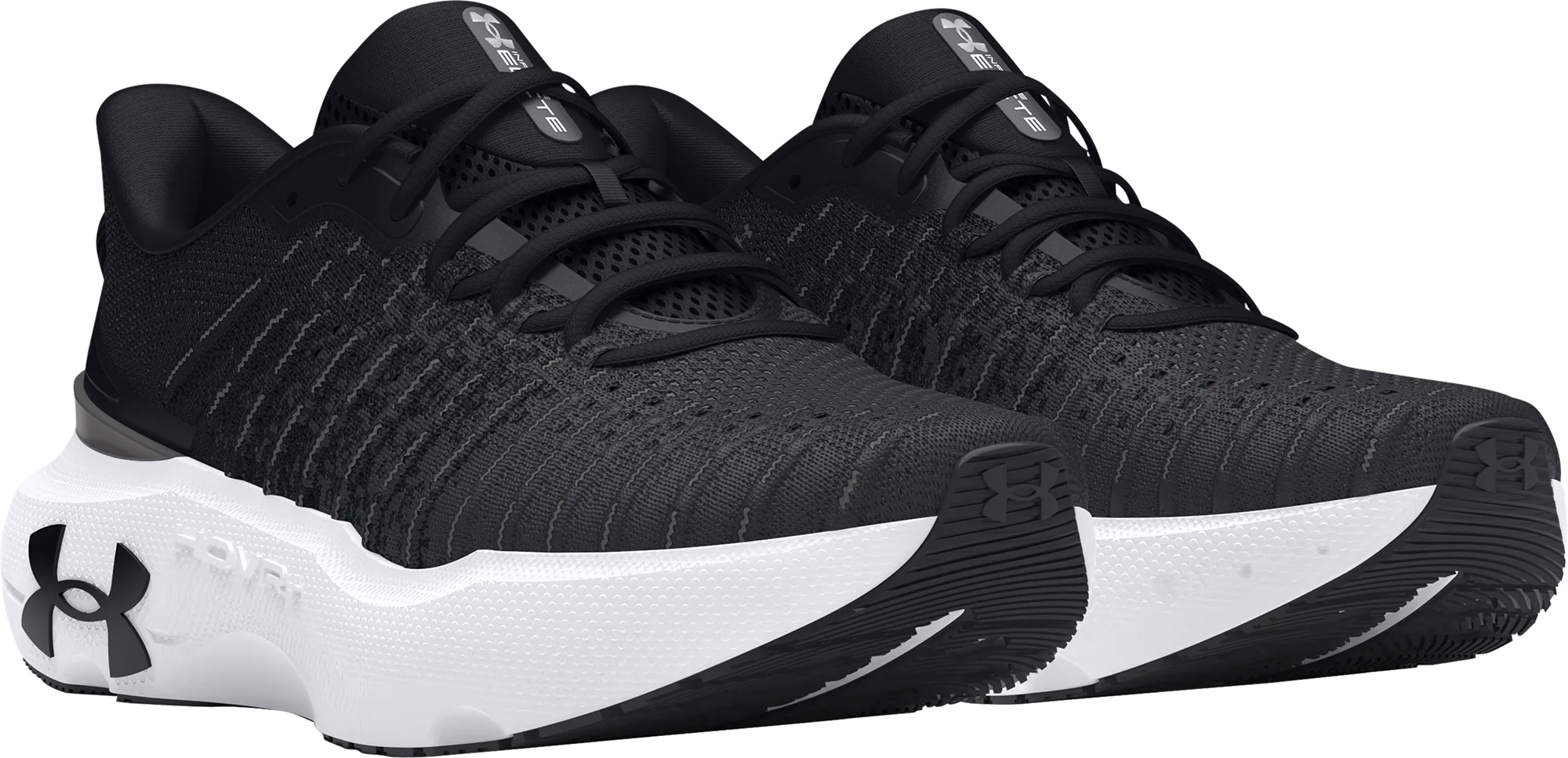 Under Armour Infinite Elite Mens Running Shoes - Black - Image 5