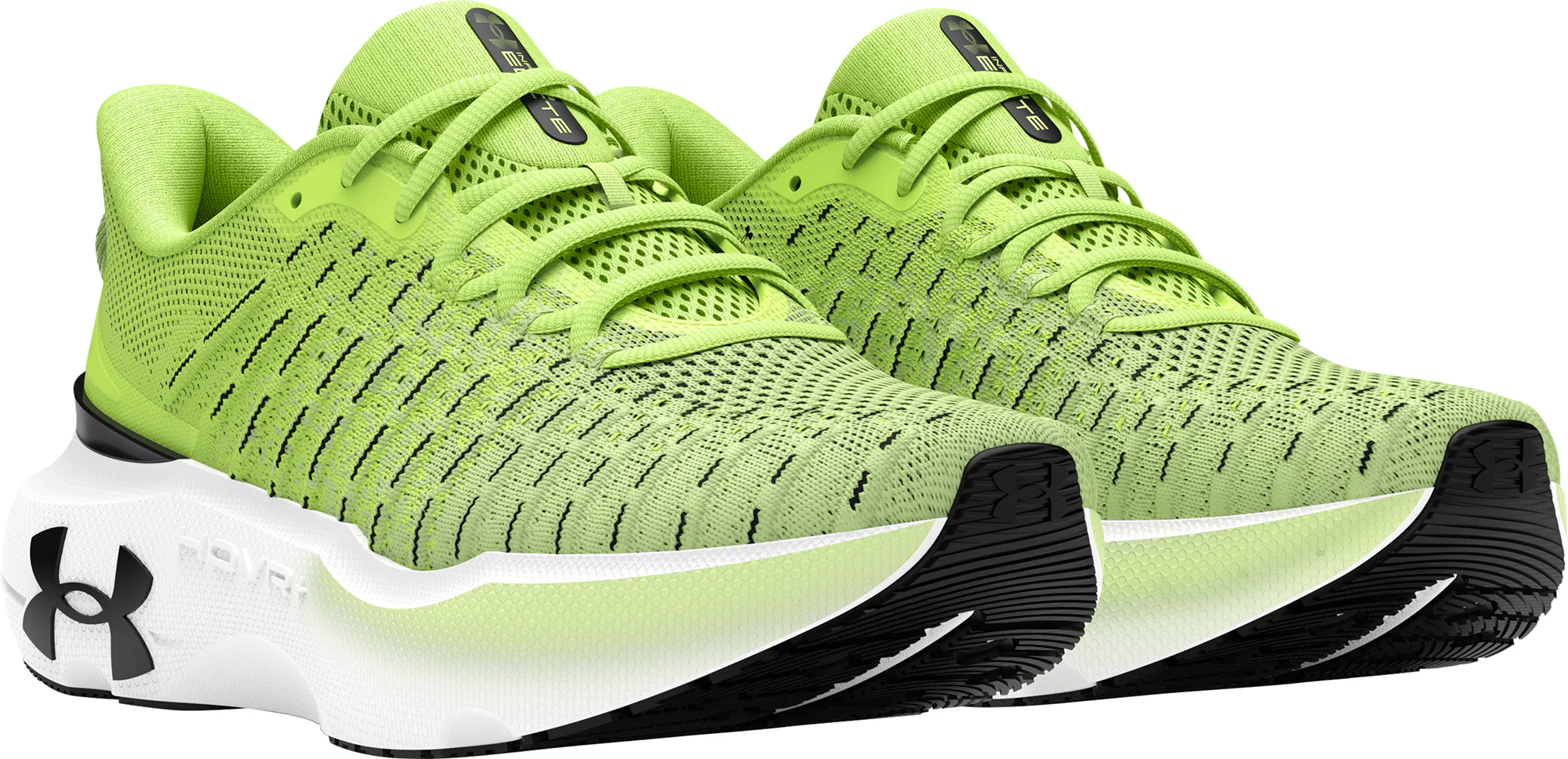 Under Armour Infinite Elite Mens Running Shoes - Green - Image 5