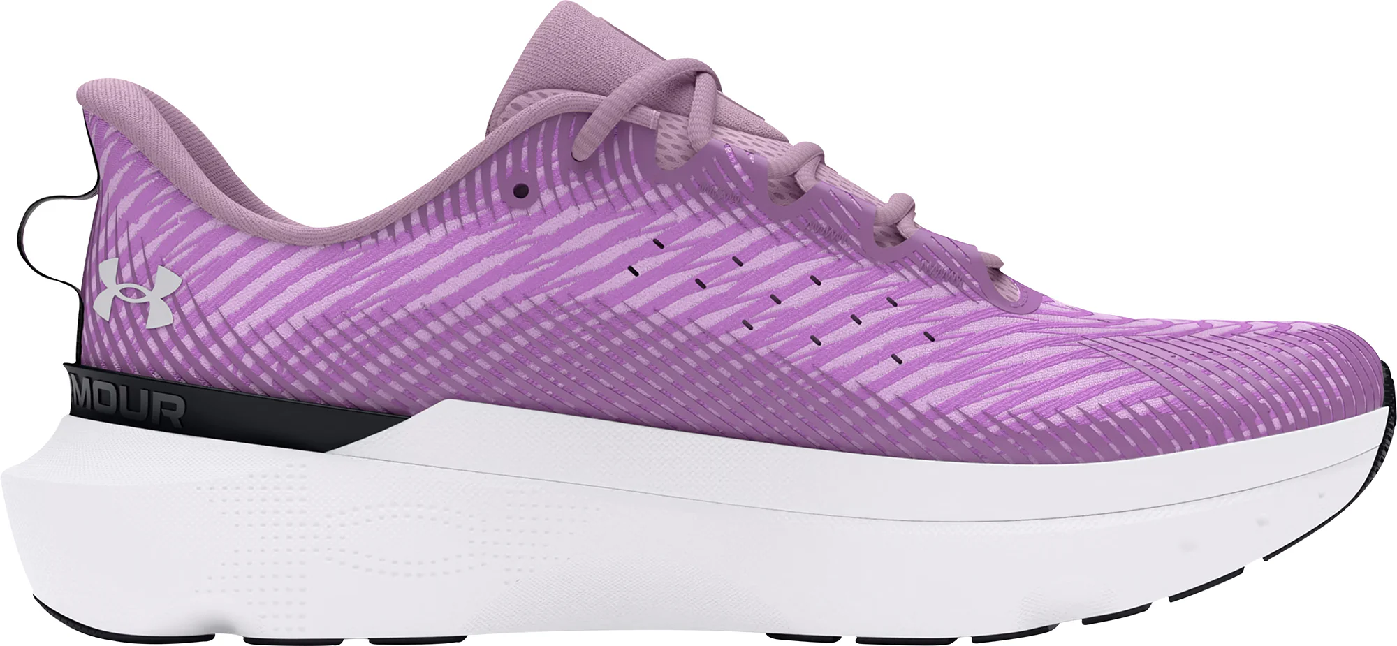 Under Armour Infinite Pro Womens Running Shoes - Purple - Image 3