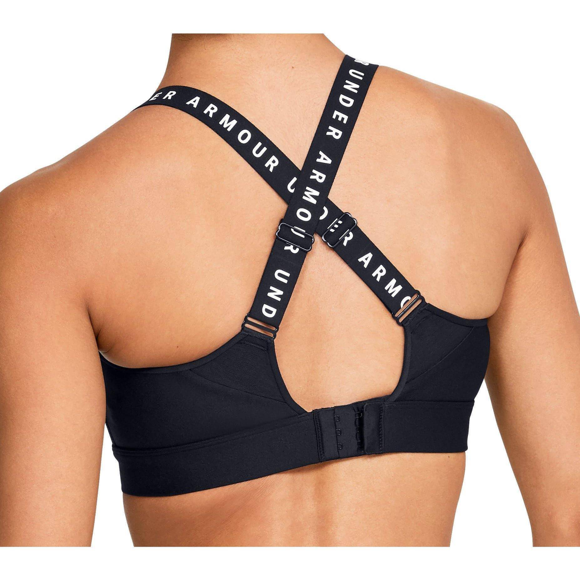 Under Armour Infinity High Womens Sports Bra - Black - Image 2