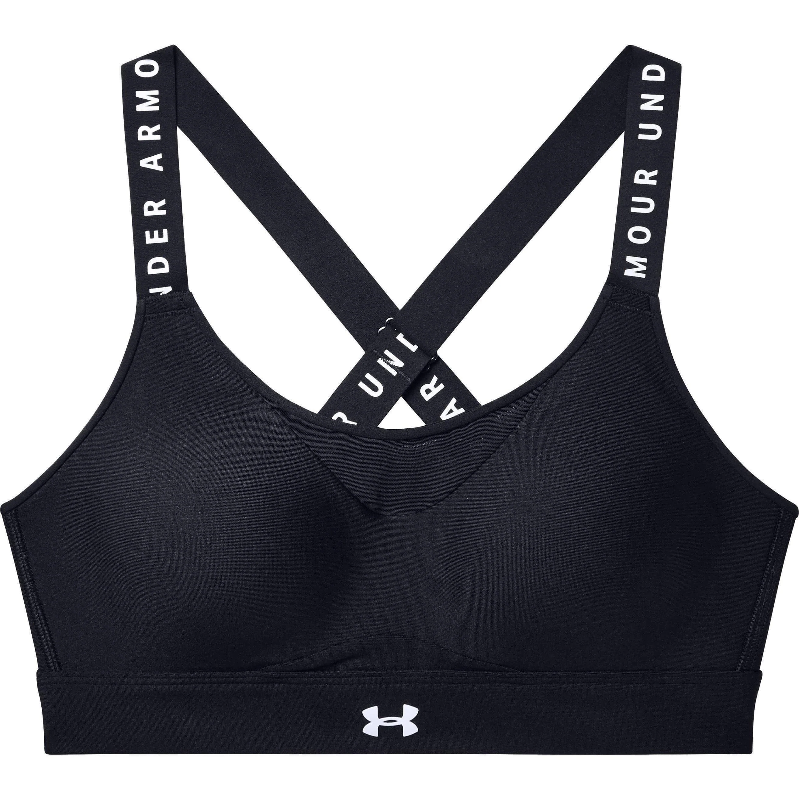Under Armour Infinity High Womens Sports Bra - Black - Image 3