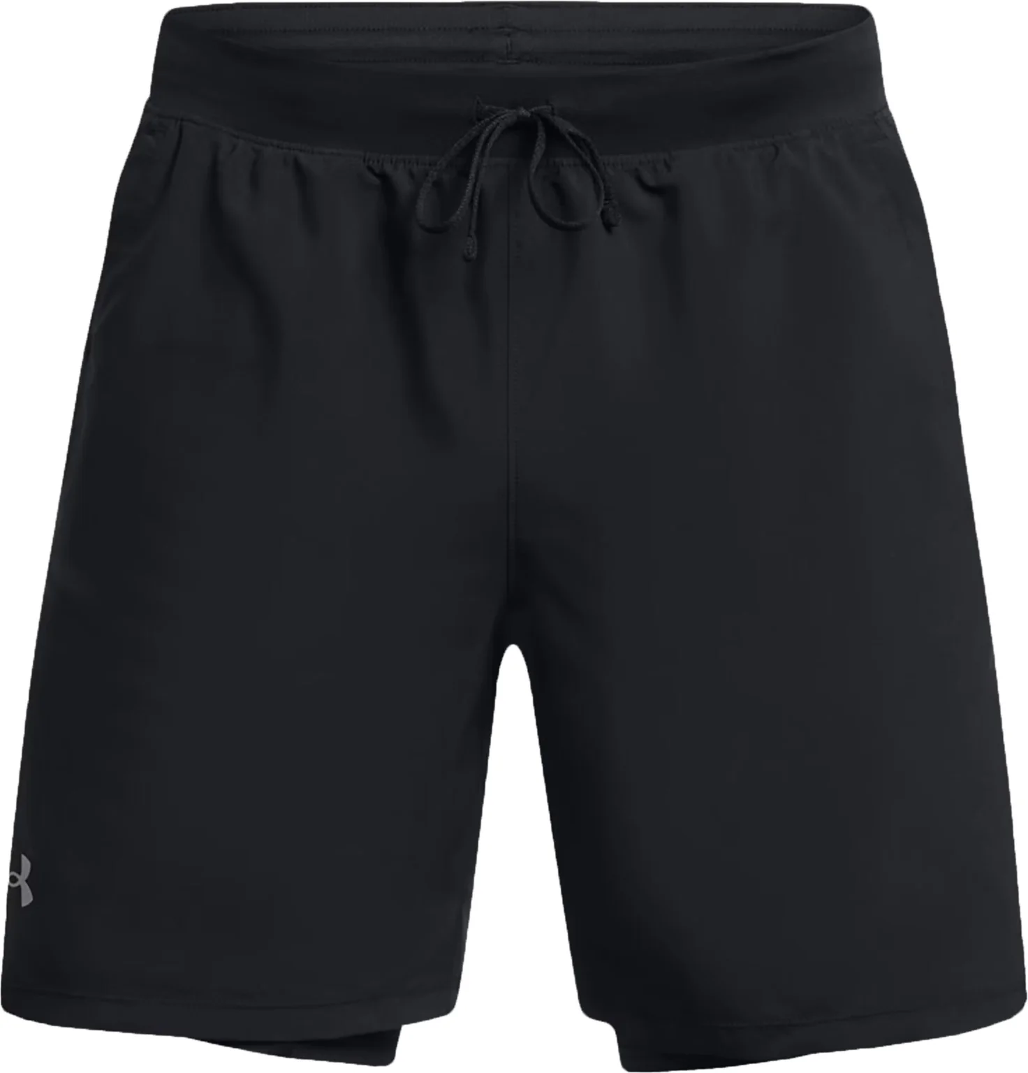 Under Armour Launch 2 In 1 Mens Running Shorts - Black - Image 4